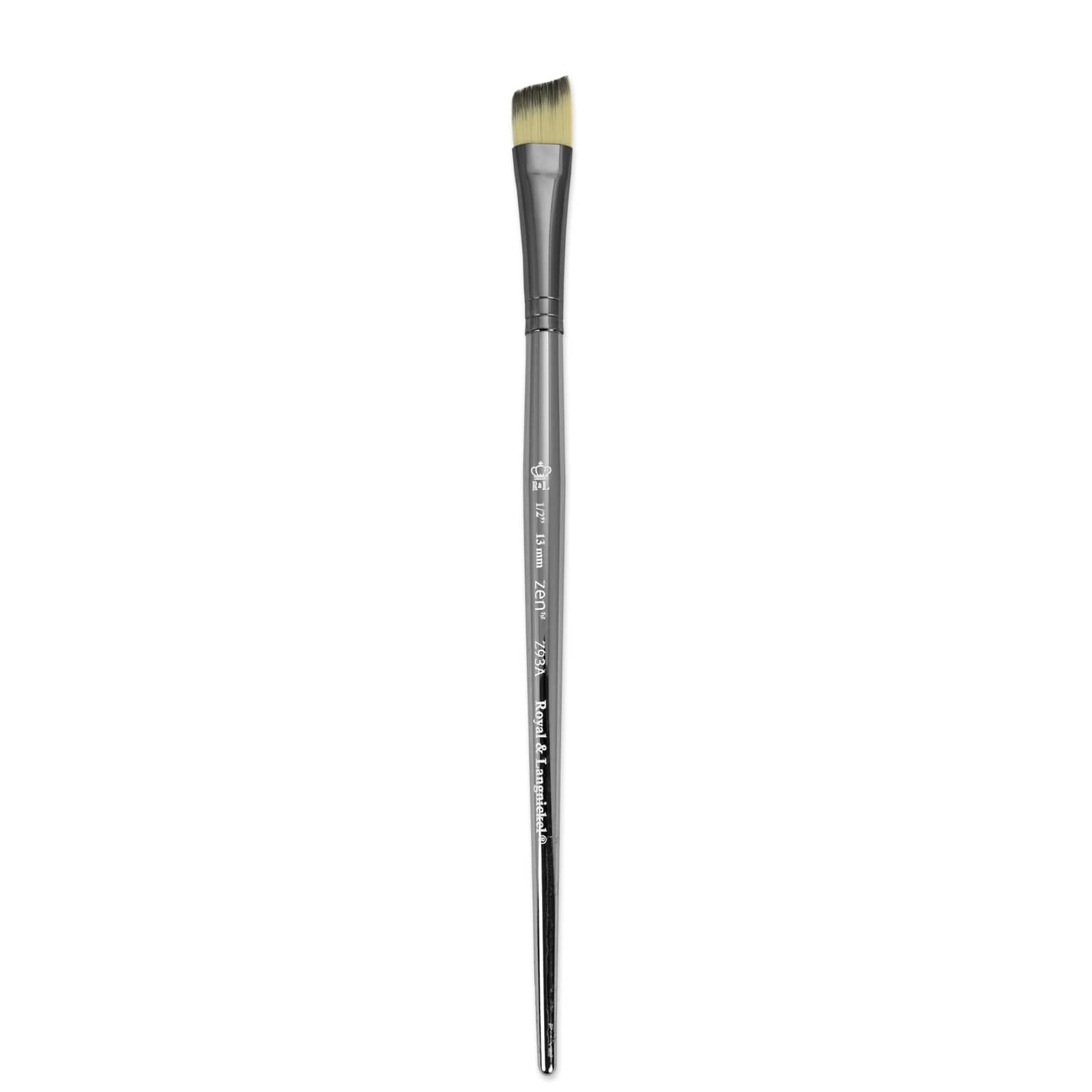 12 Pack: Zen™ Series 93 Short Handle Angular Brush
