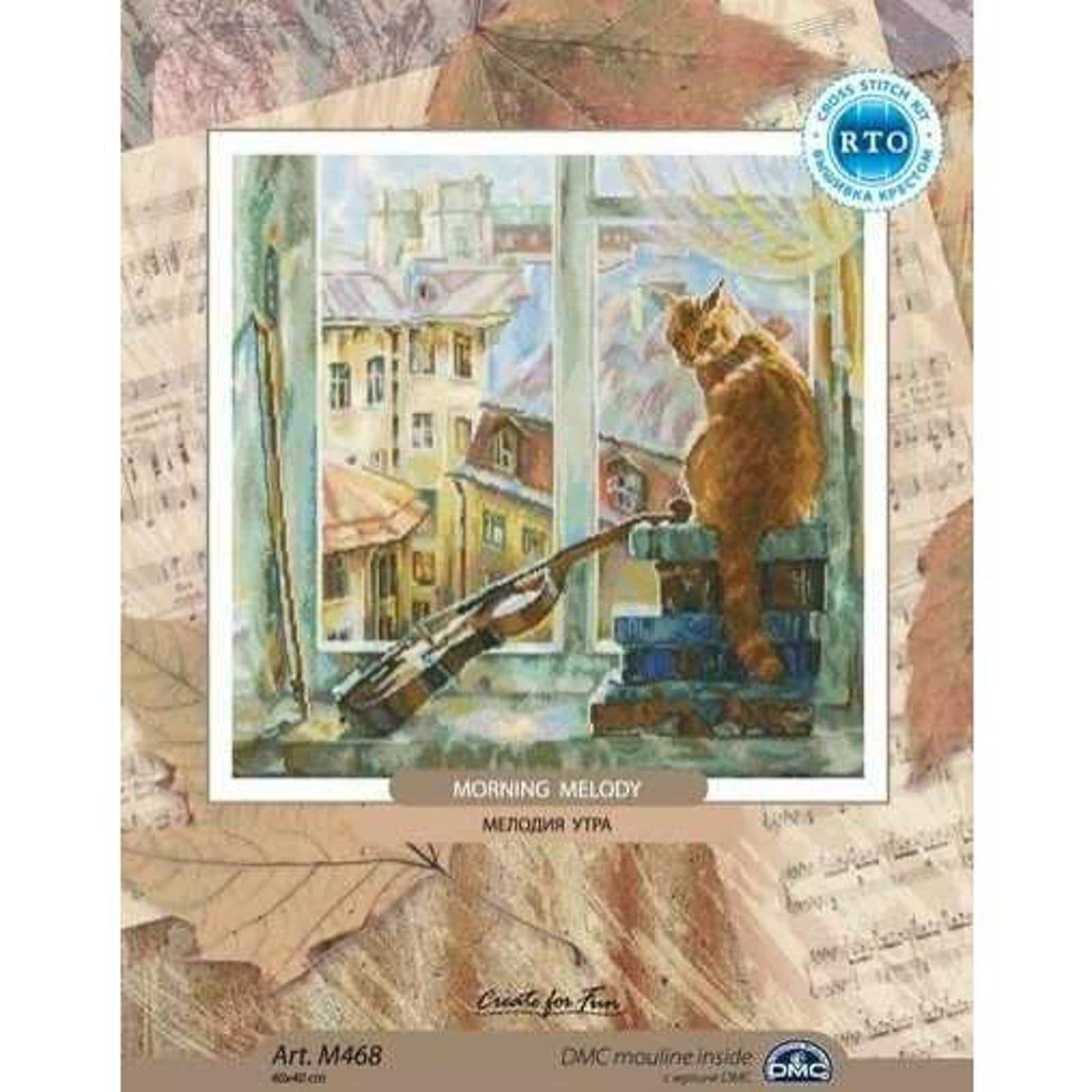 RTO Morning Melody Counted Cross Stitch Kit  