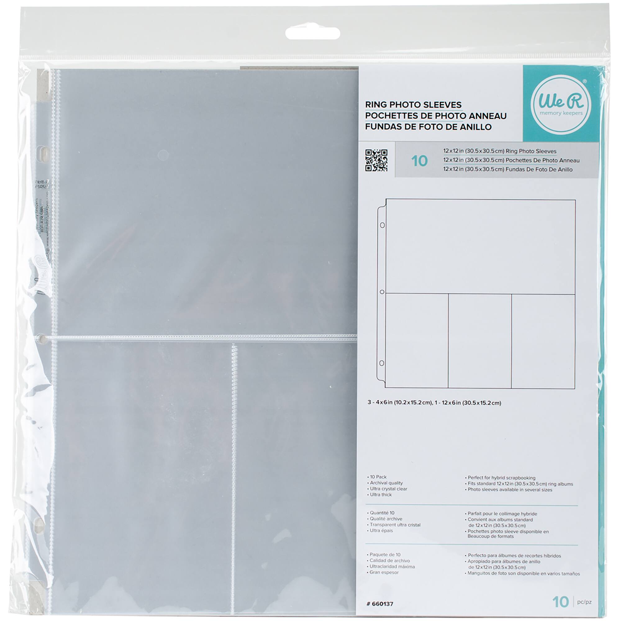 We R Memory Keepers® 12" x 12" Ring Photo Sleeves