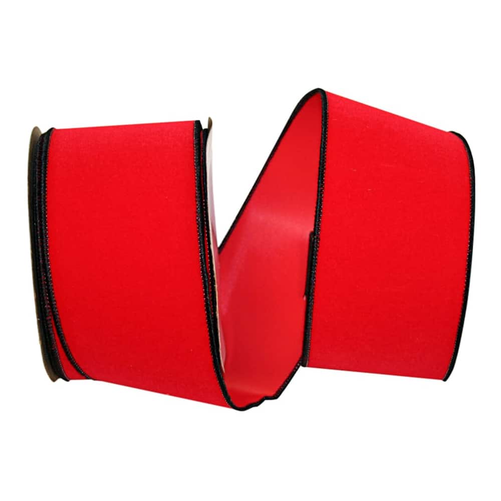 Reliant 2.5" x 10yd. Velvet Duro Domestic Wired Ribbon