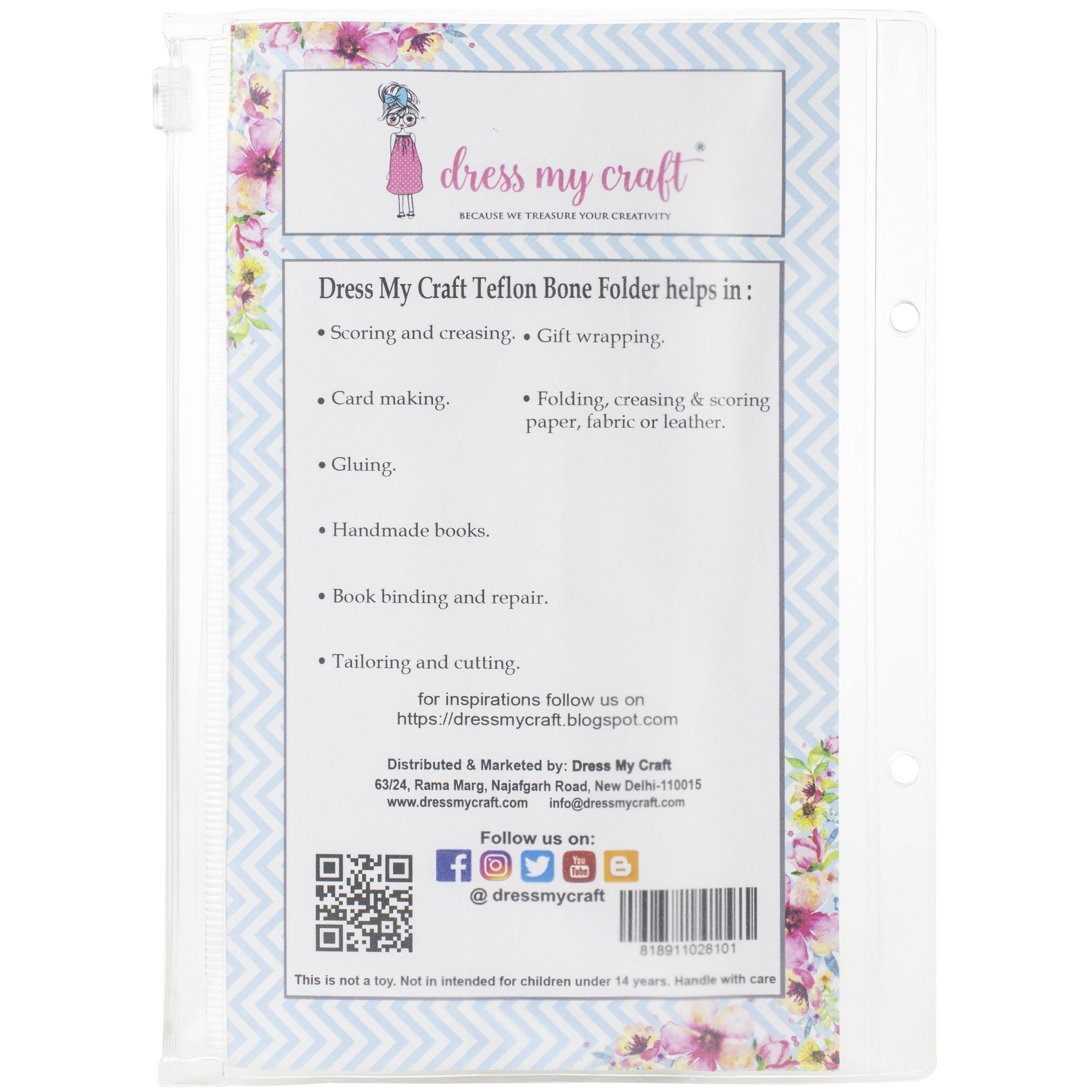 Dress My Craft® Teflon Bone Folder Set
