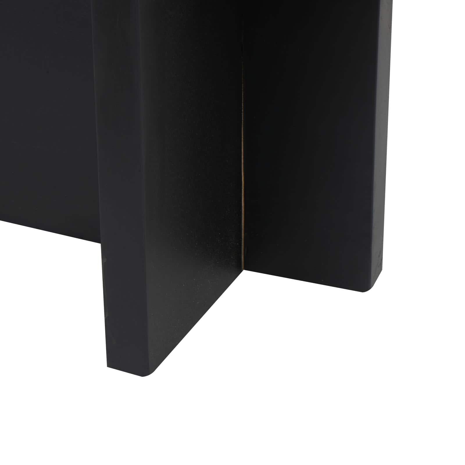 48" Brown Teak Wood Handmade Coffee Table with Brown Live Edge Tabletop