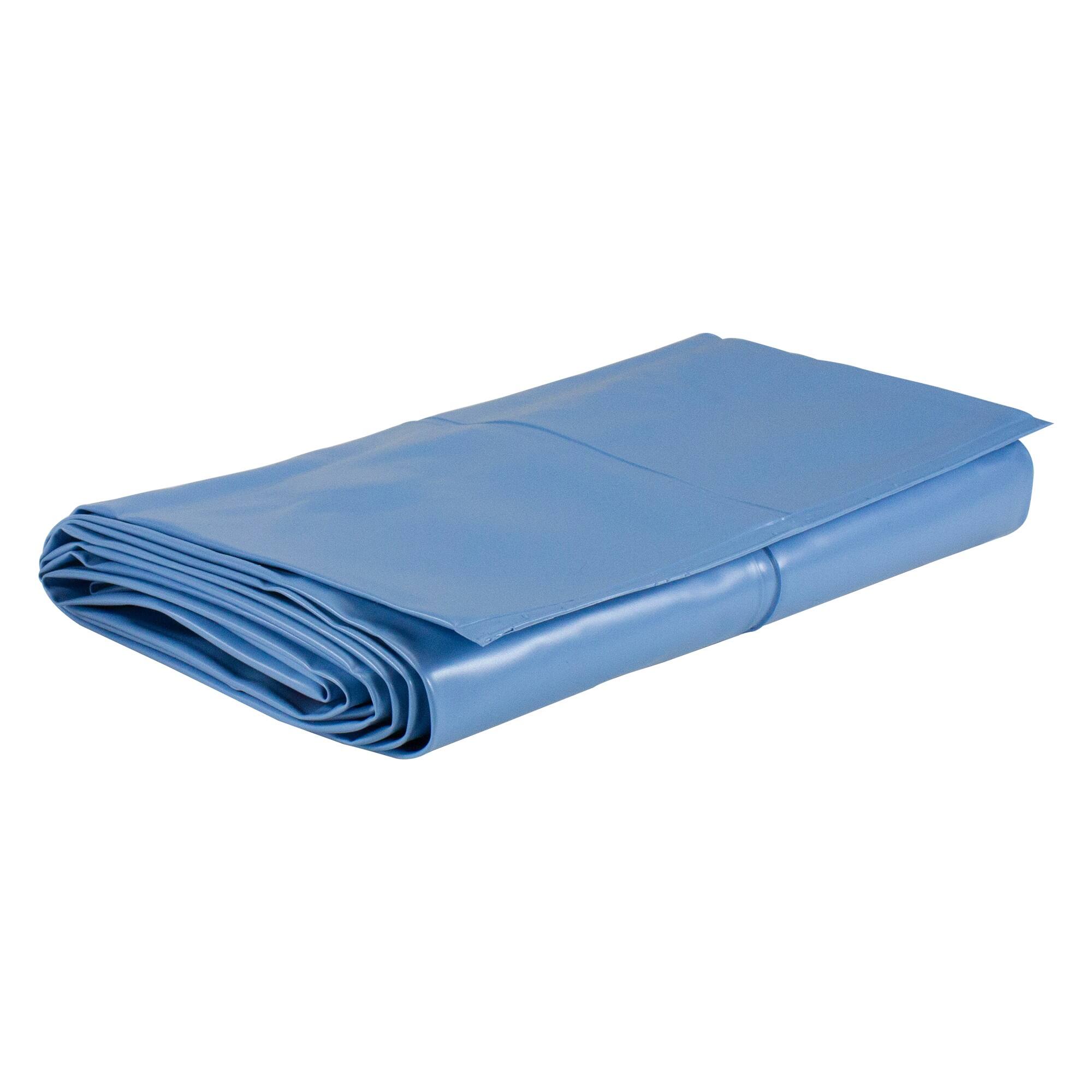 Pool Central 1ft. x 8ft. Blue Dual Chamber Winterizing Pool Water Tube