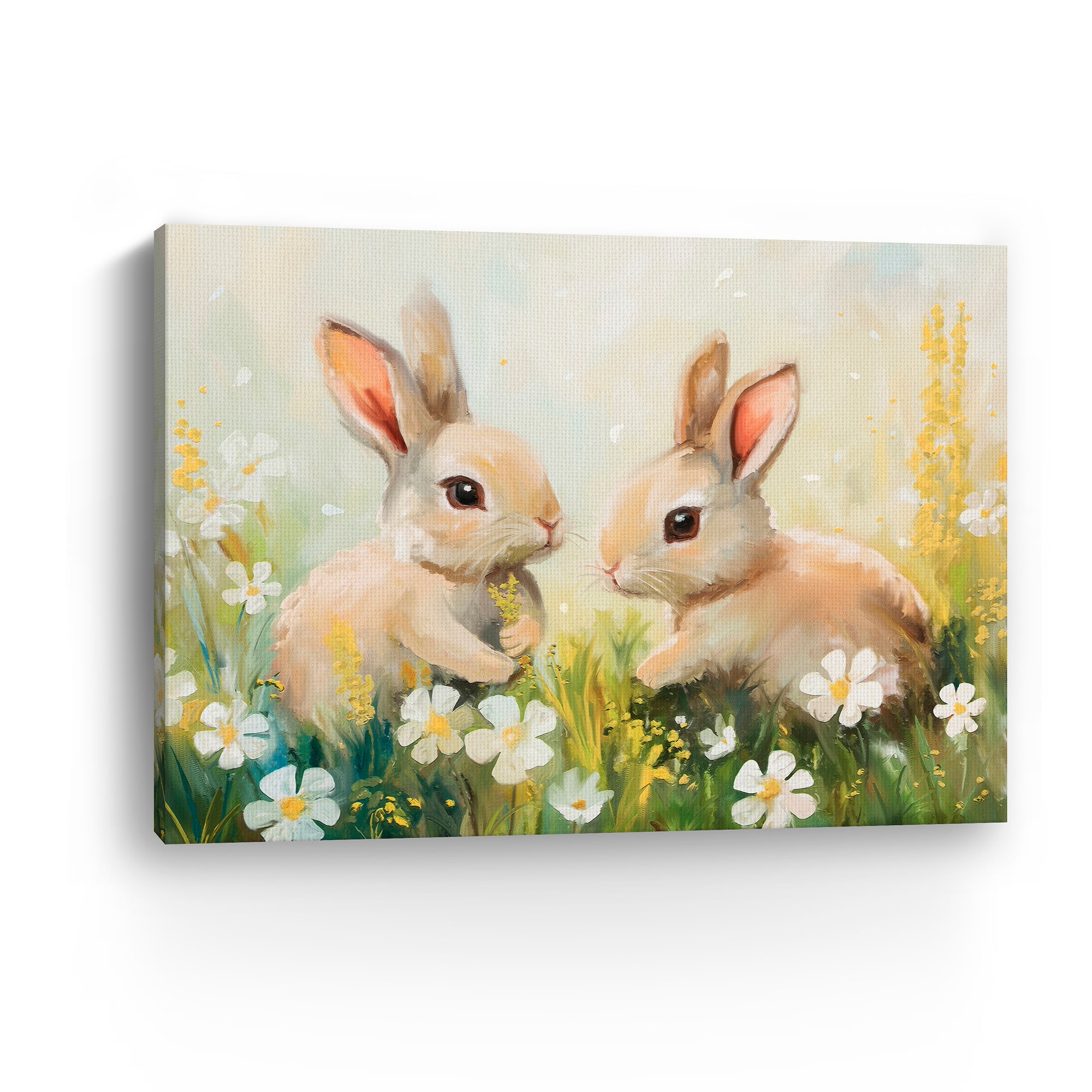 Lumaprints Spring Flower Fields Canvas Giclée Art
