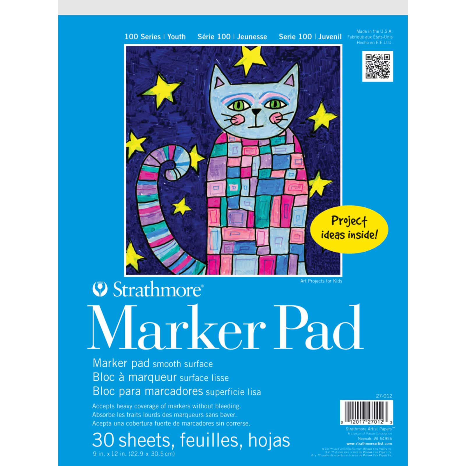 Strathmore® 100 Series Youth Marker Paper Pad