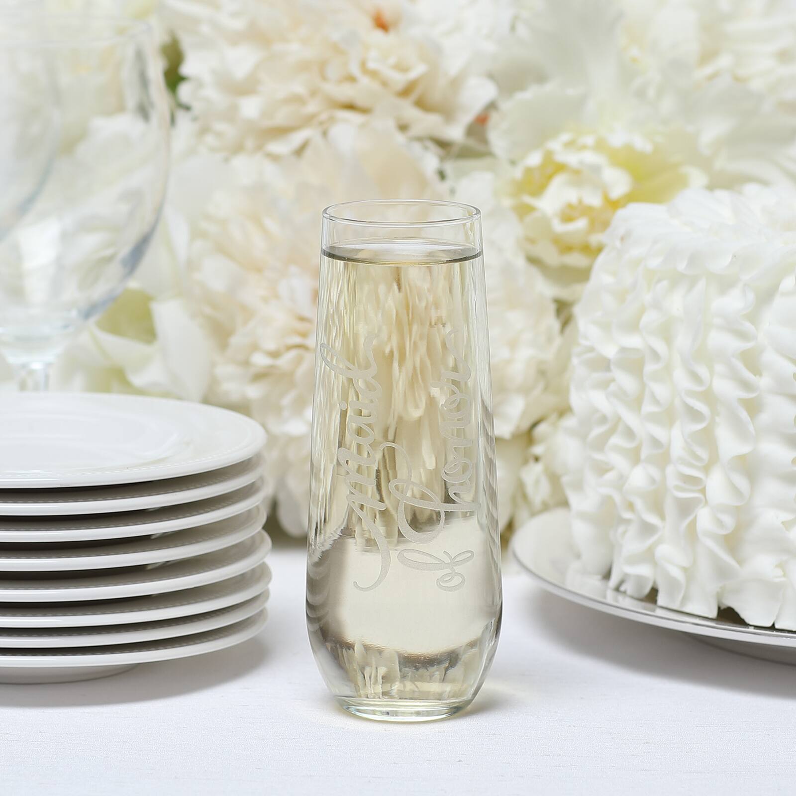 Hortense B. Hewitt Co. Maid of Honor Stemless Champagne Flute
