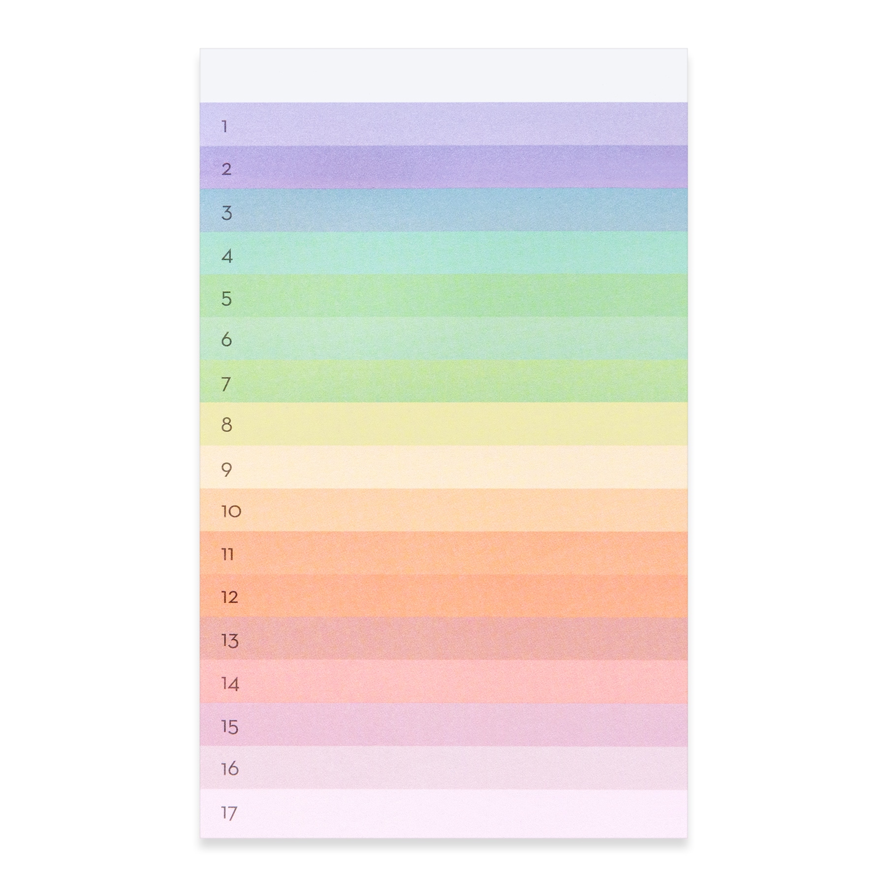Rainbow Lined Planner Sticky Notes by Recollections™