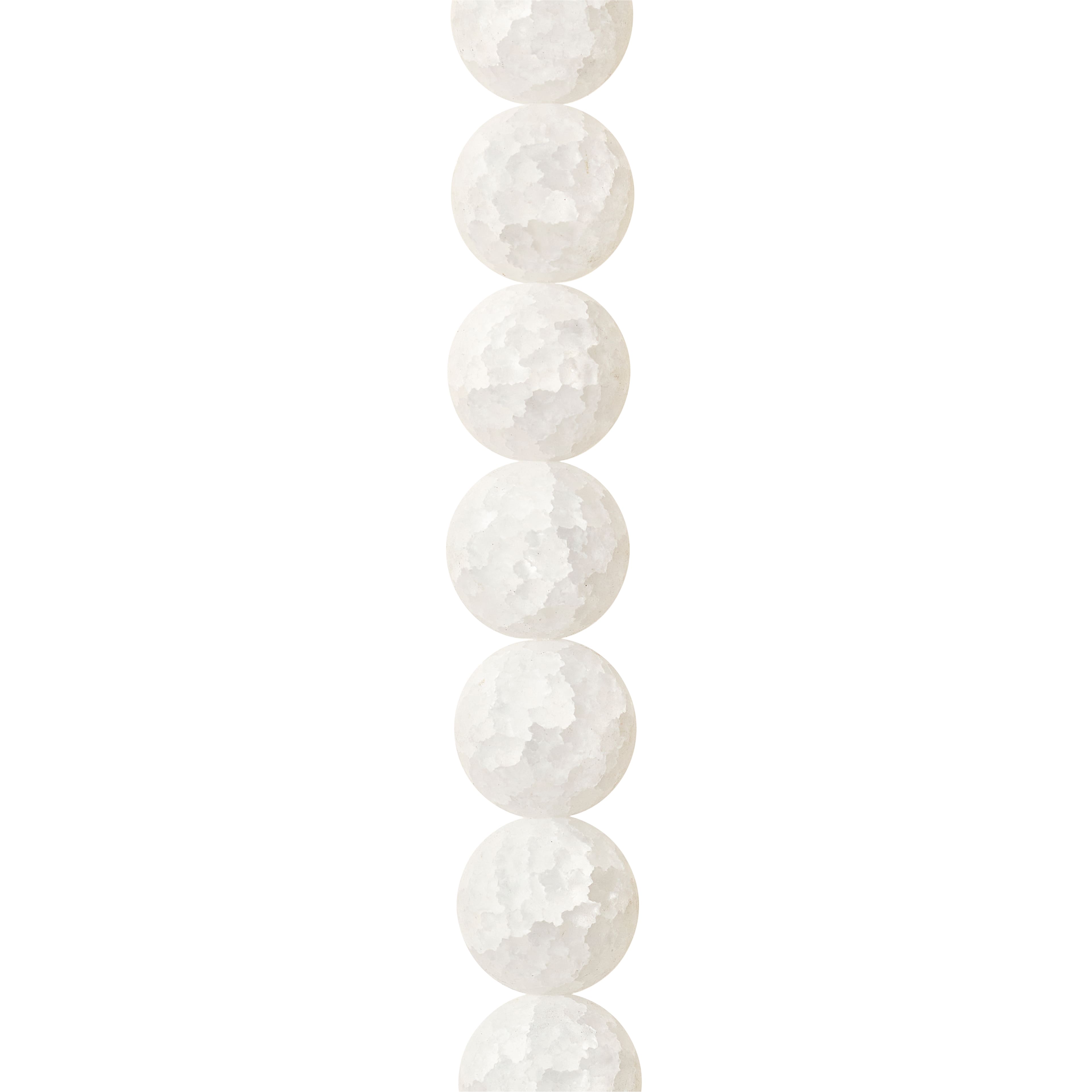 Crystal Crackle Round Beads, 14mm by Bead Landing™