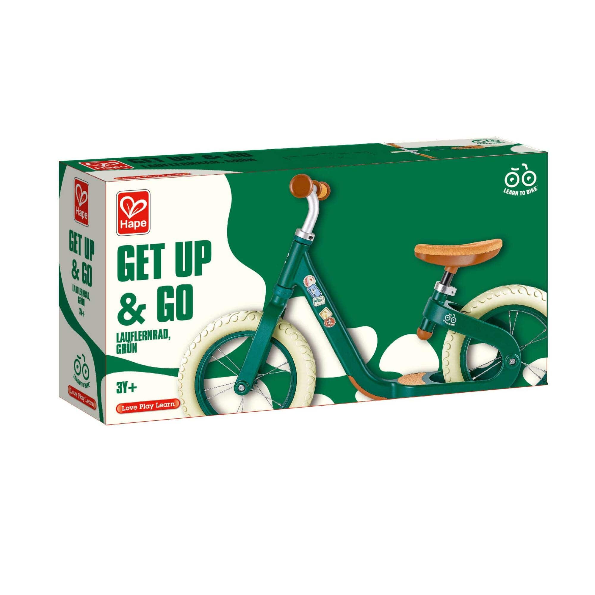 Hape Get Up & Go Learn to Ride Balance Bike