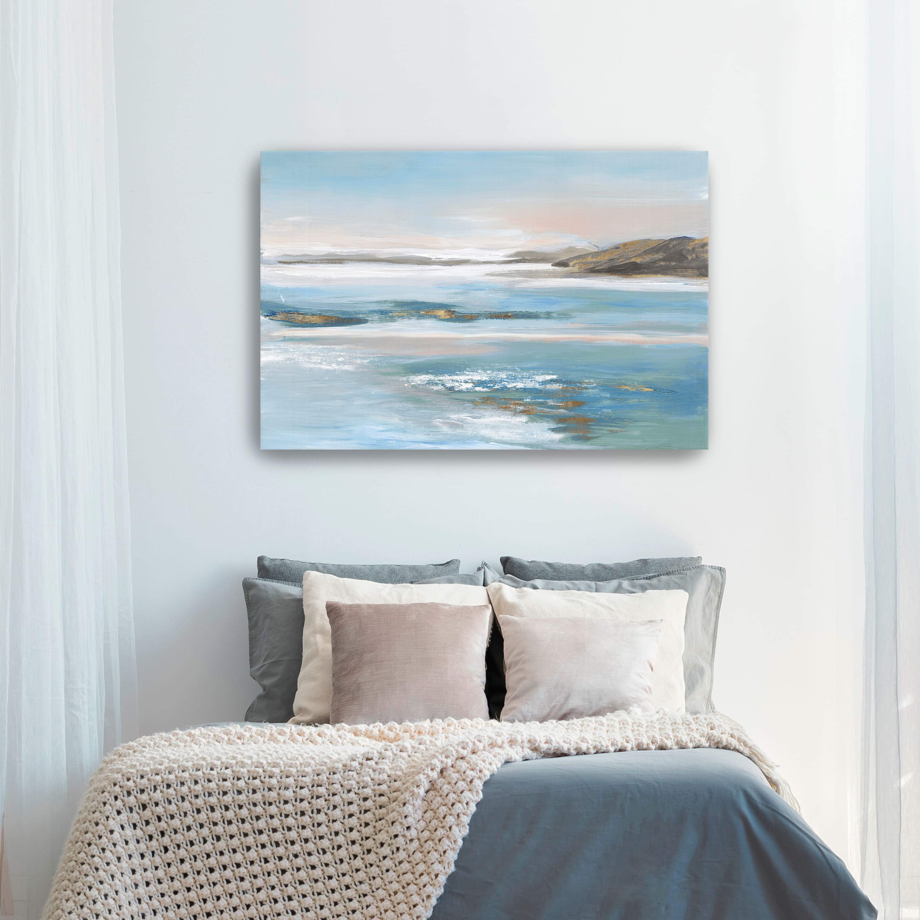 Wave’S Whisper Canvas Giclee