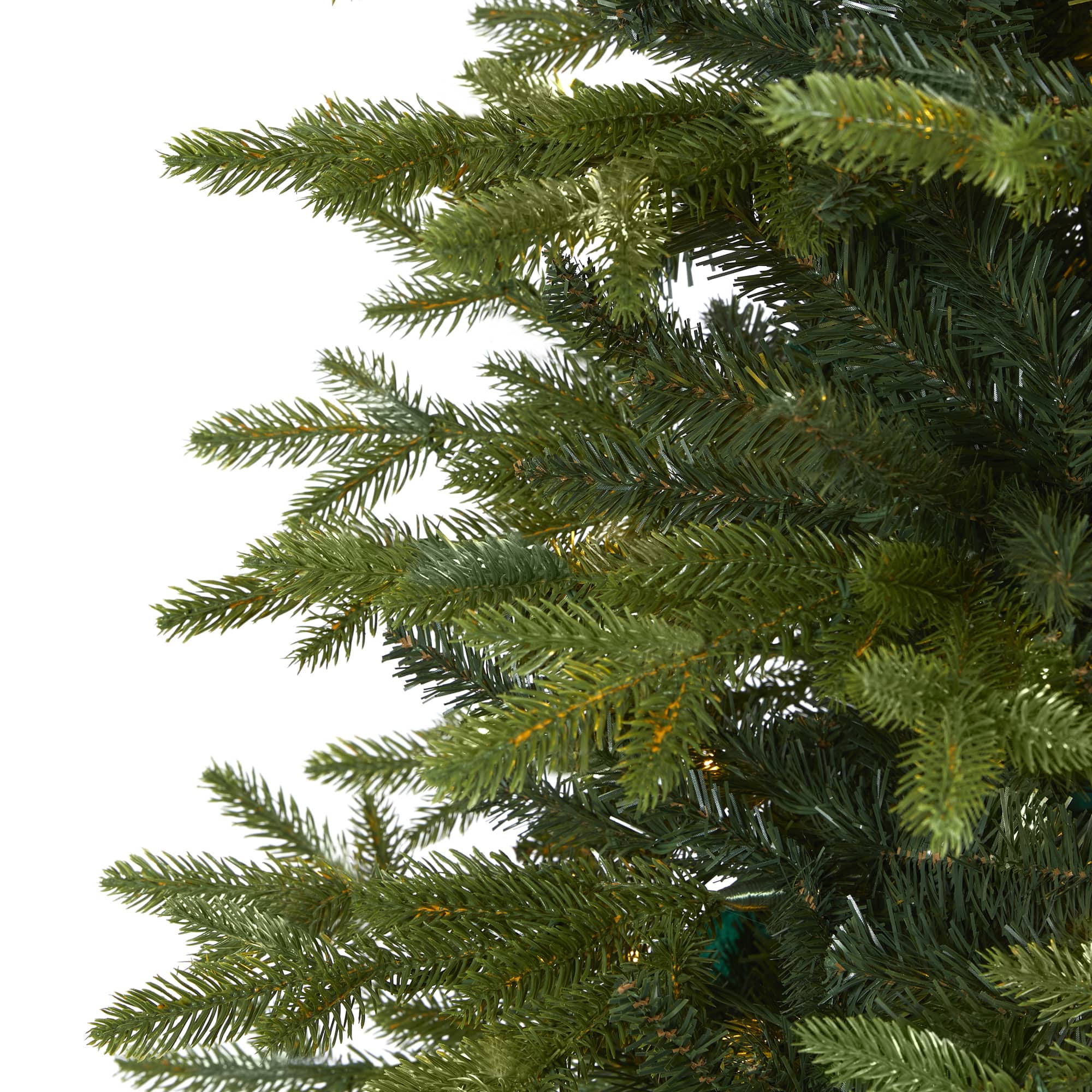 8ft. Unlit Belgium Fir Natural-Look Artificial Christmas Tree