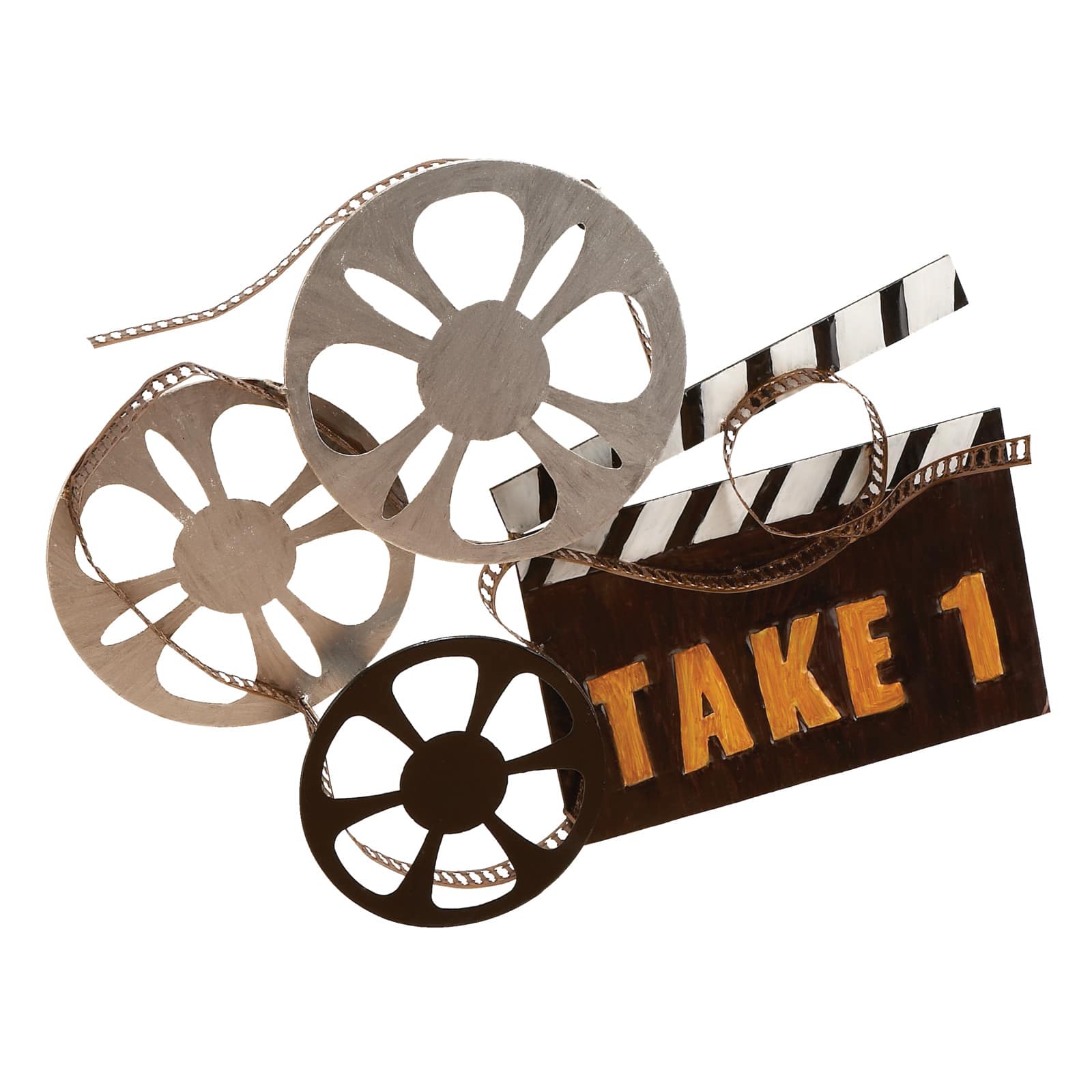 Metal Vintage Film Wall Accent