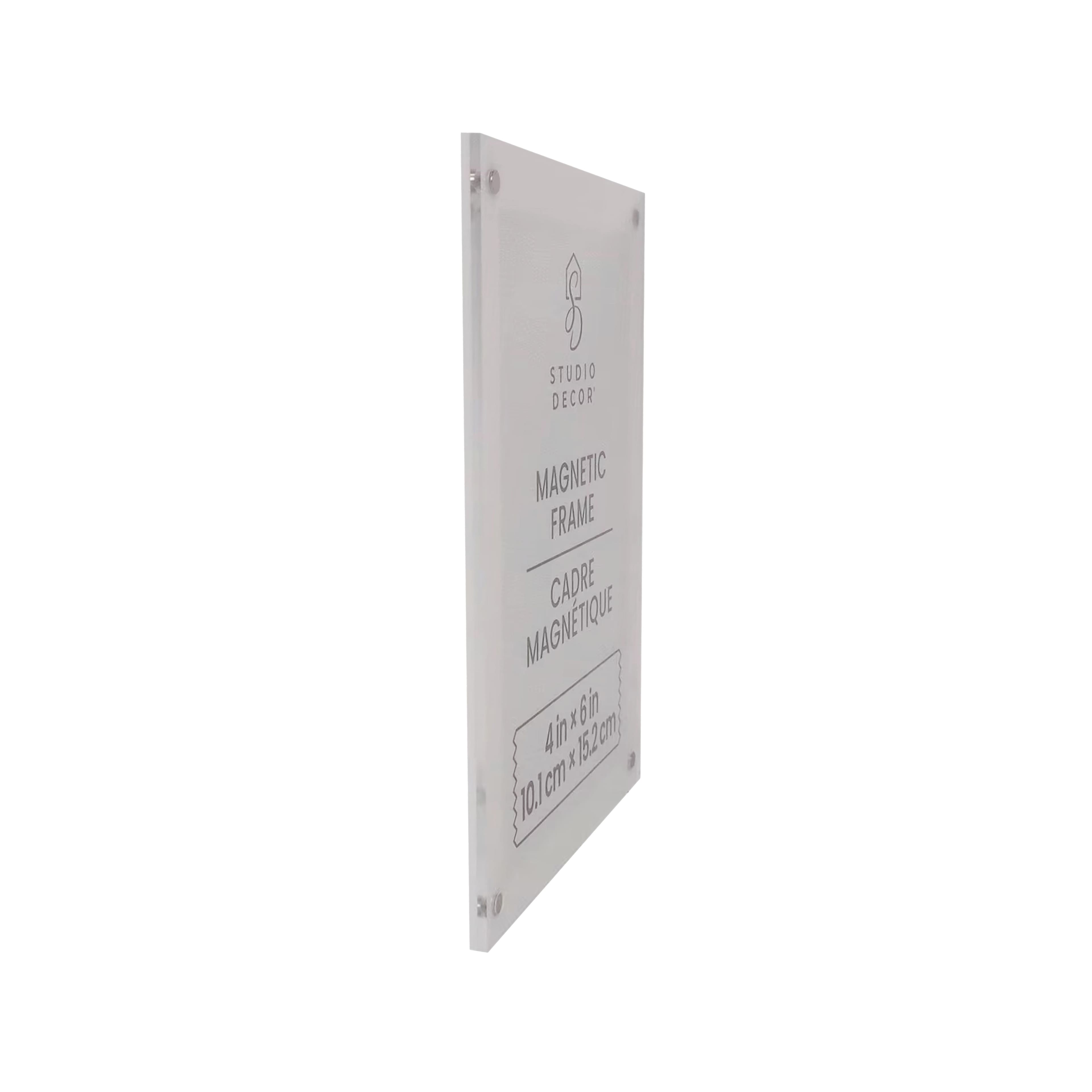 4" x 6" Acrylic Magnetic Frame by Studio Décor®