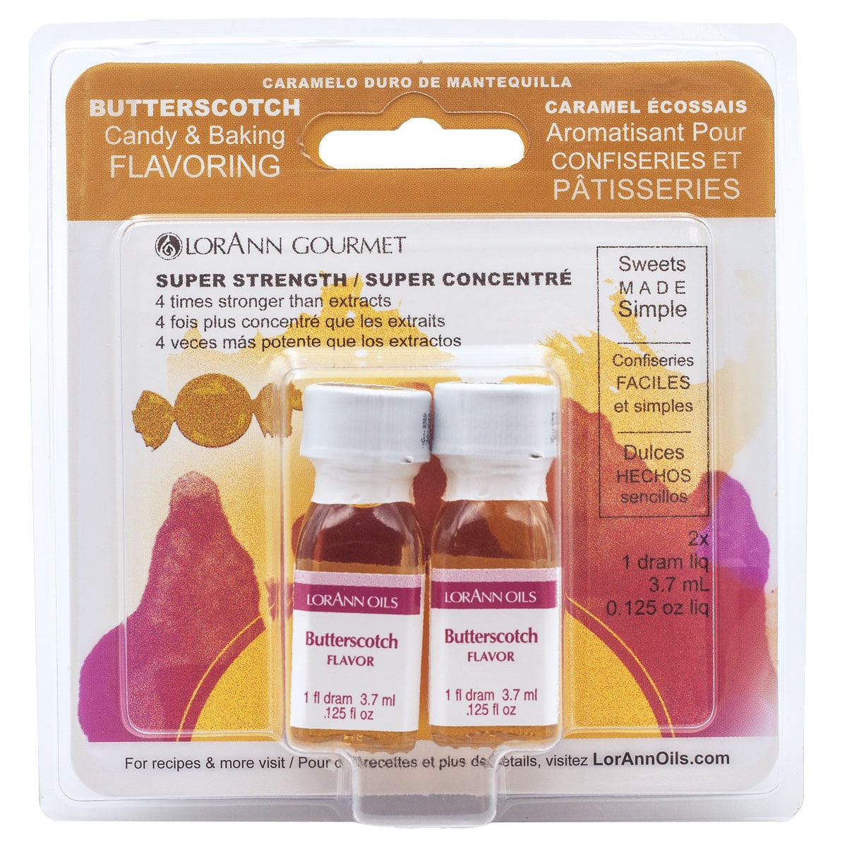 LorAnn Butterscotch Flavour Twin Pack
