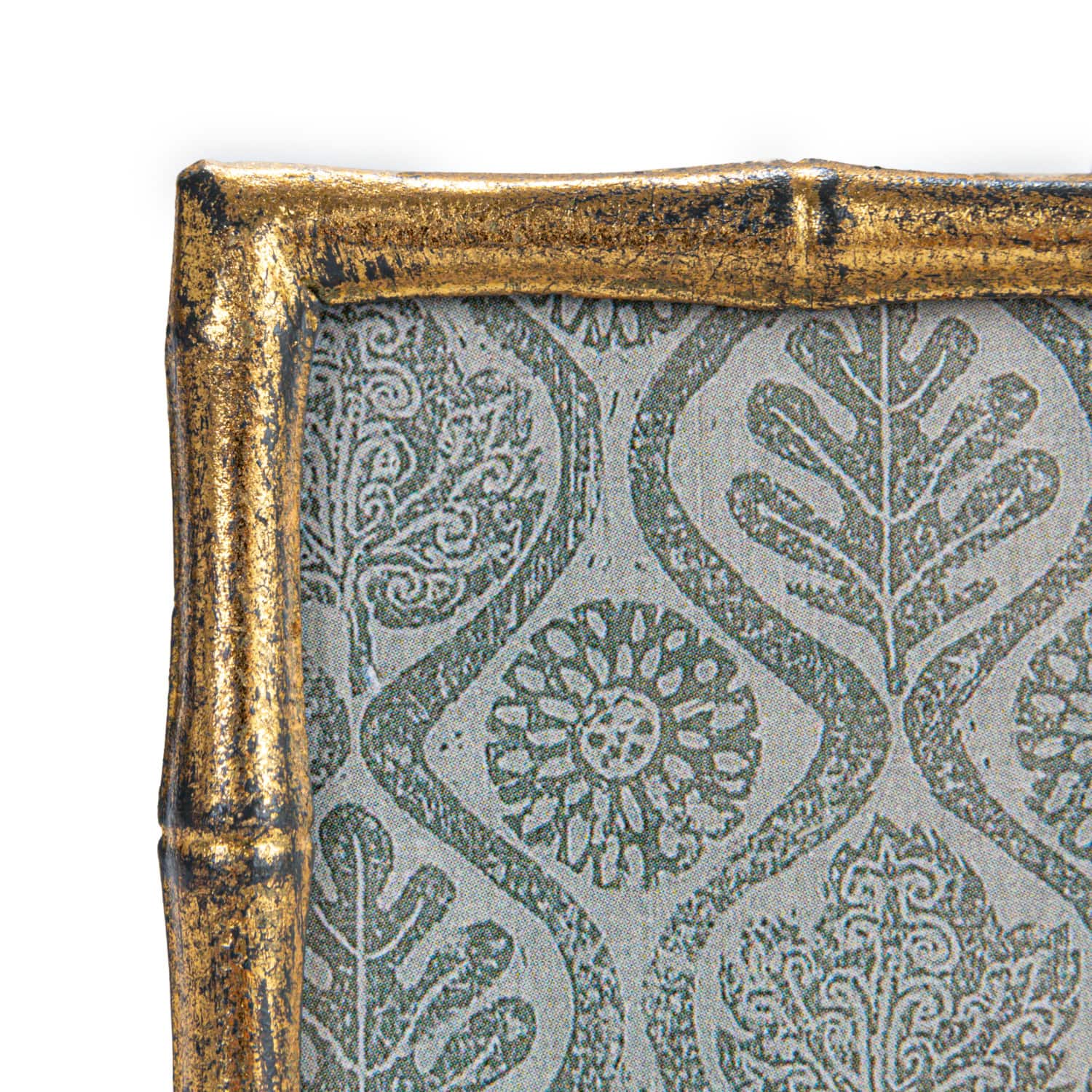 Hello Honey® Gold Colored Metal Bamboo Style Photo Frame