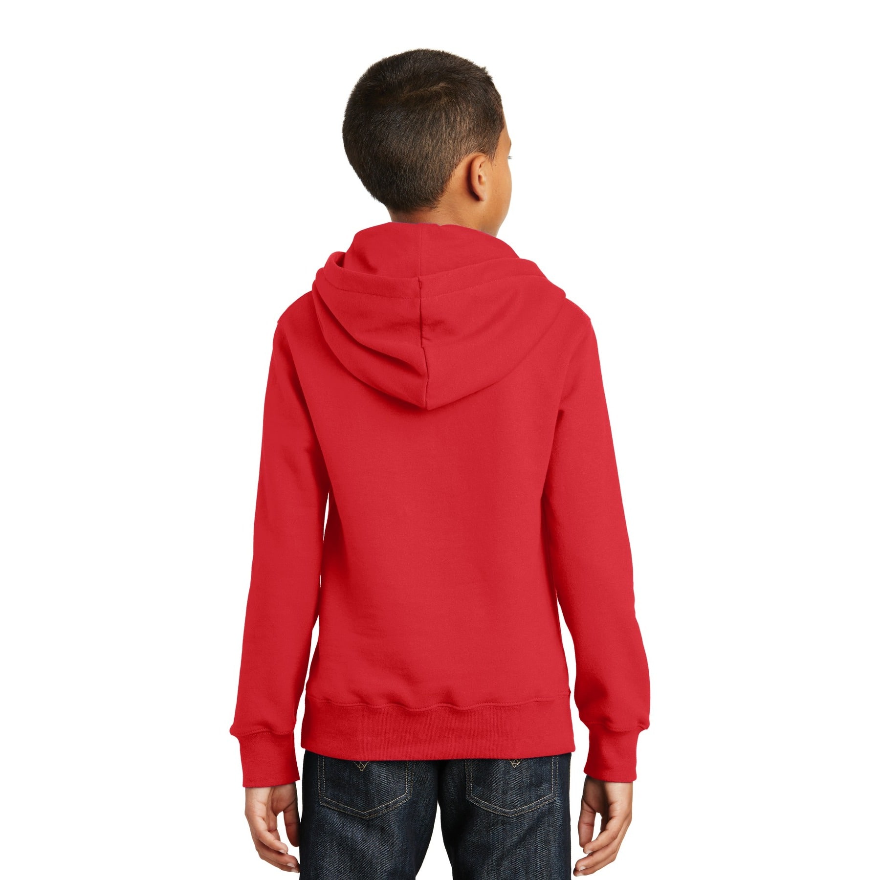 Port & Company® Fan Favorite Youth Fleece Pullover Hooded Sweatshirt