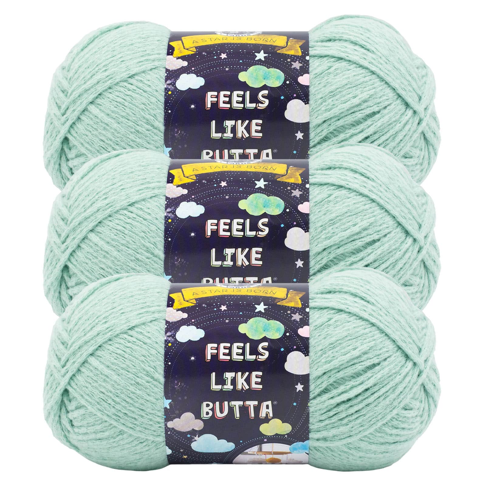 3 Pack Lion Brand® Feels Like Butta® Solid Yarn