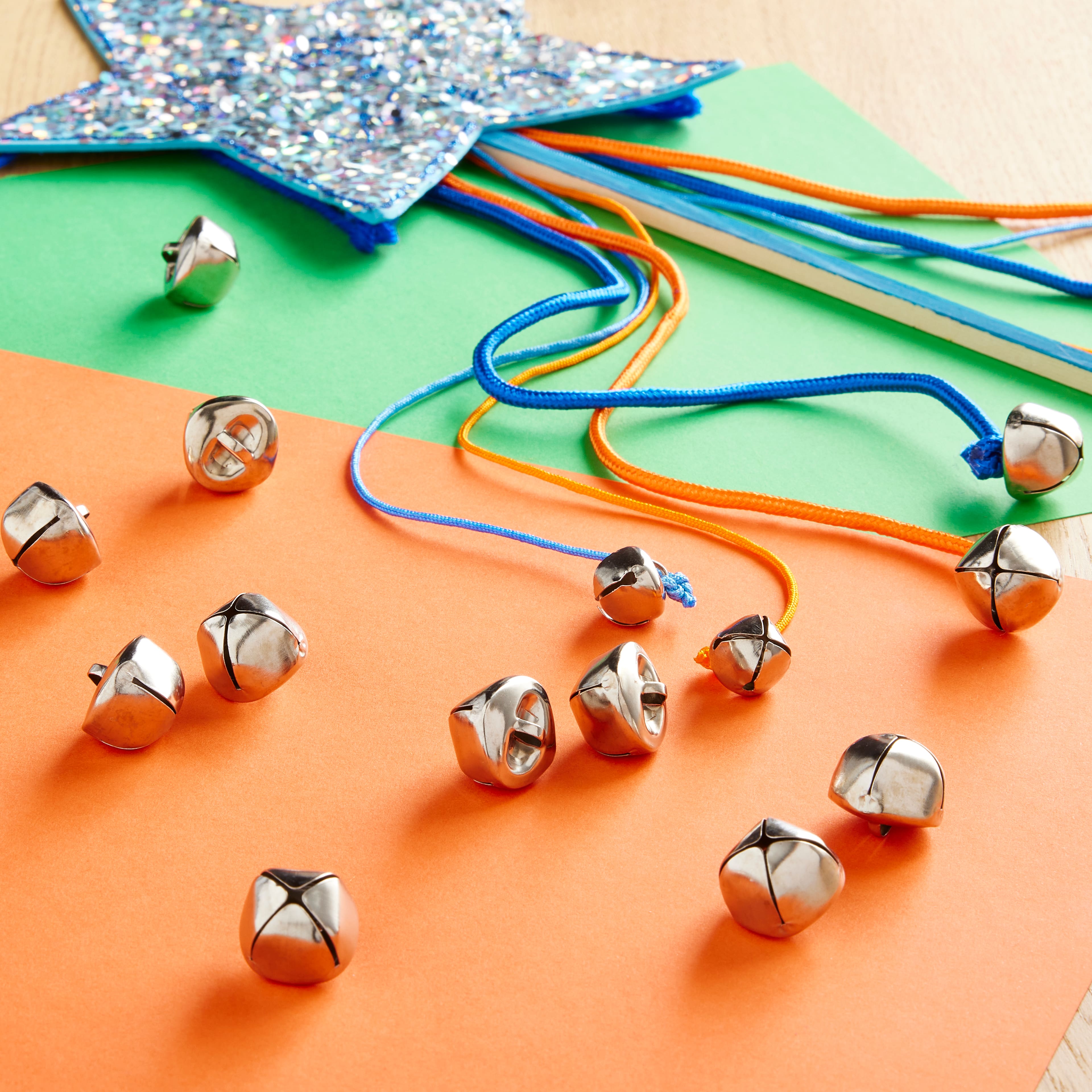 12 Packs: 38 ct. (456 total) 18mm Silver Jingle Bells by Creatology™