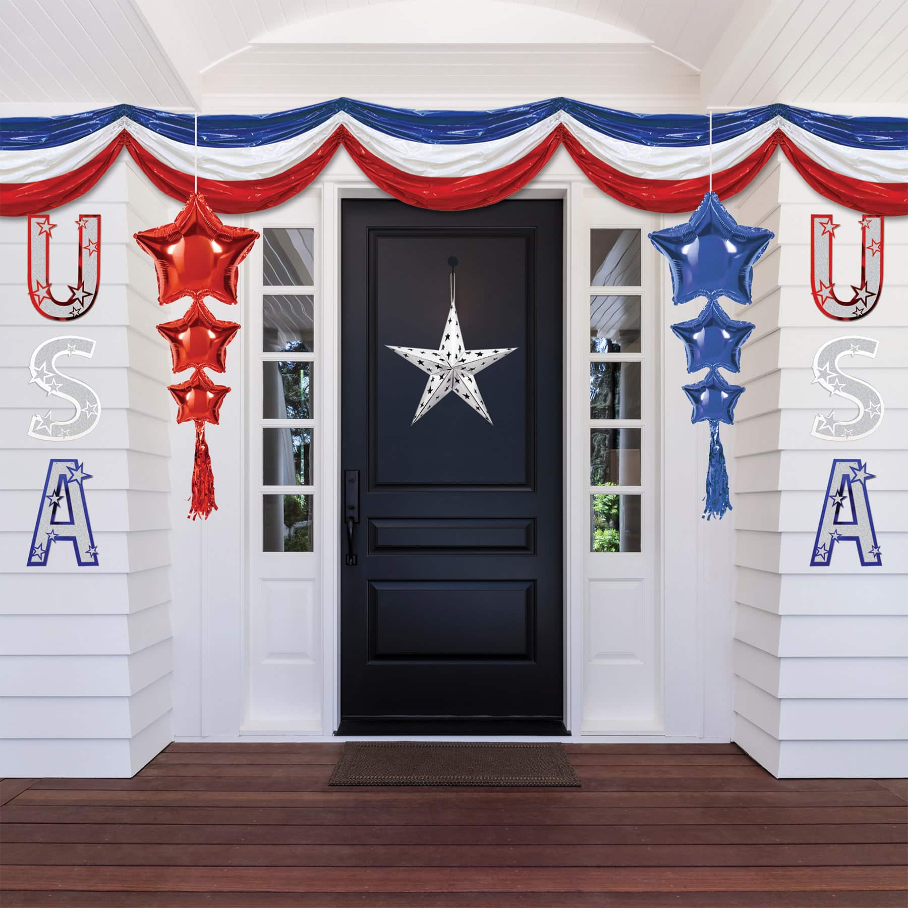 Beistle 15ft. Patriotic Plastic Bunting