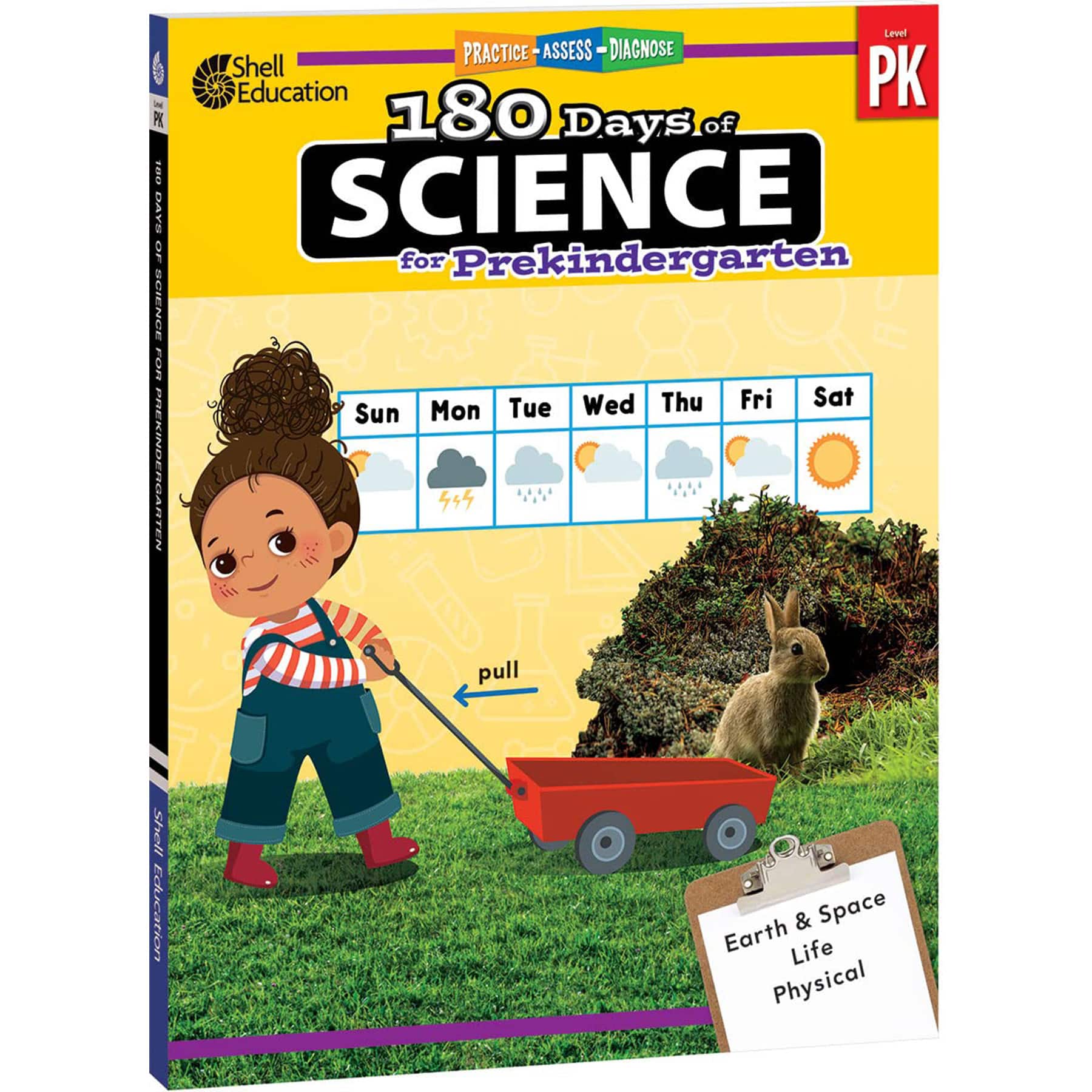 Shell Education 180 Days of Science Prekindergarten Workbook