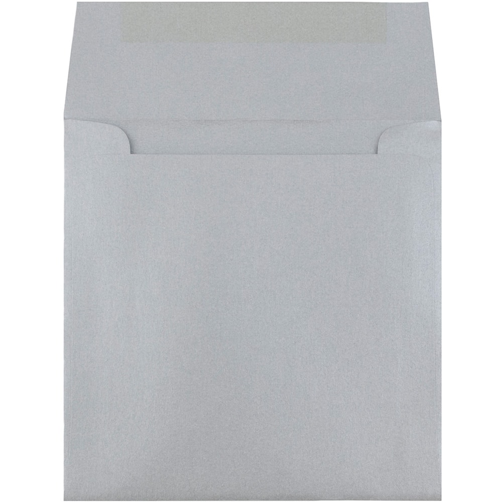JAM Paper 6" x 6" Square Metallic Invitation Envelopes