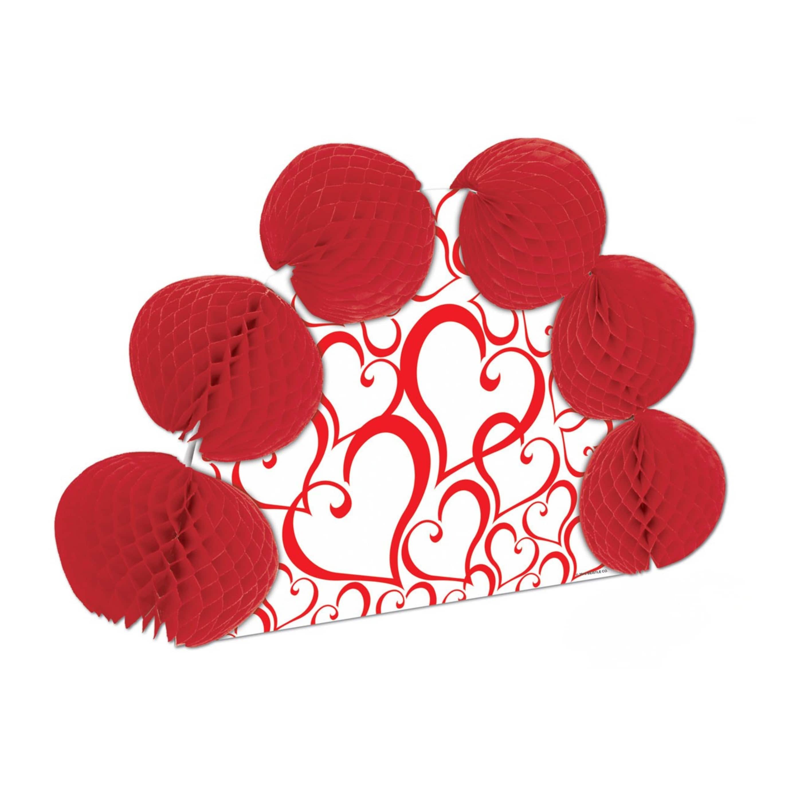 Besitle 10" Valentine Pop-Over Centerpieces, 4ct.