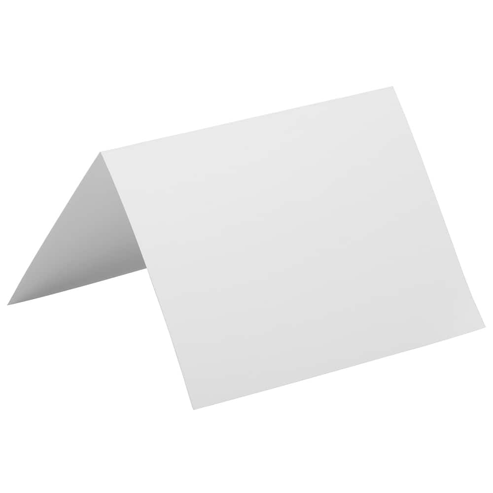 JAM Paper 4.625" x 6.25" White Blank Foldover Cards, 100ct.