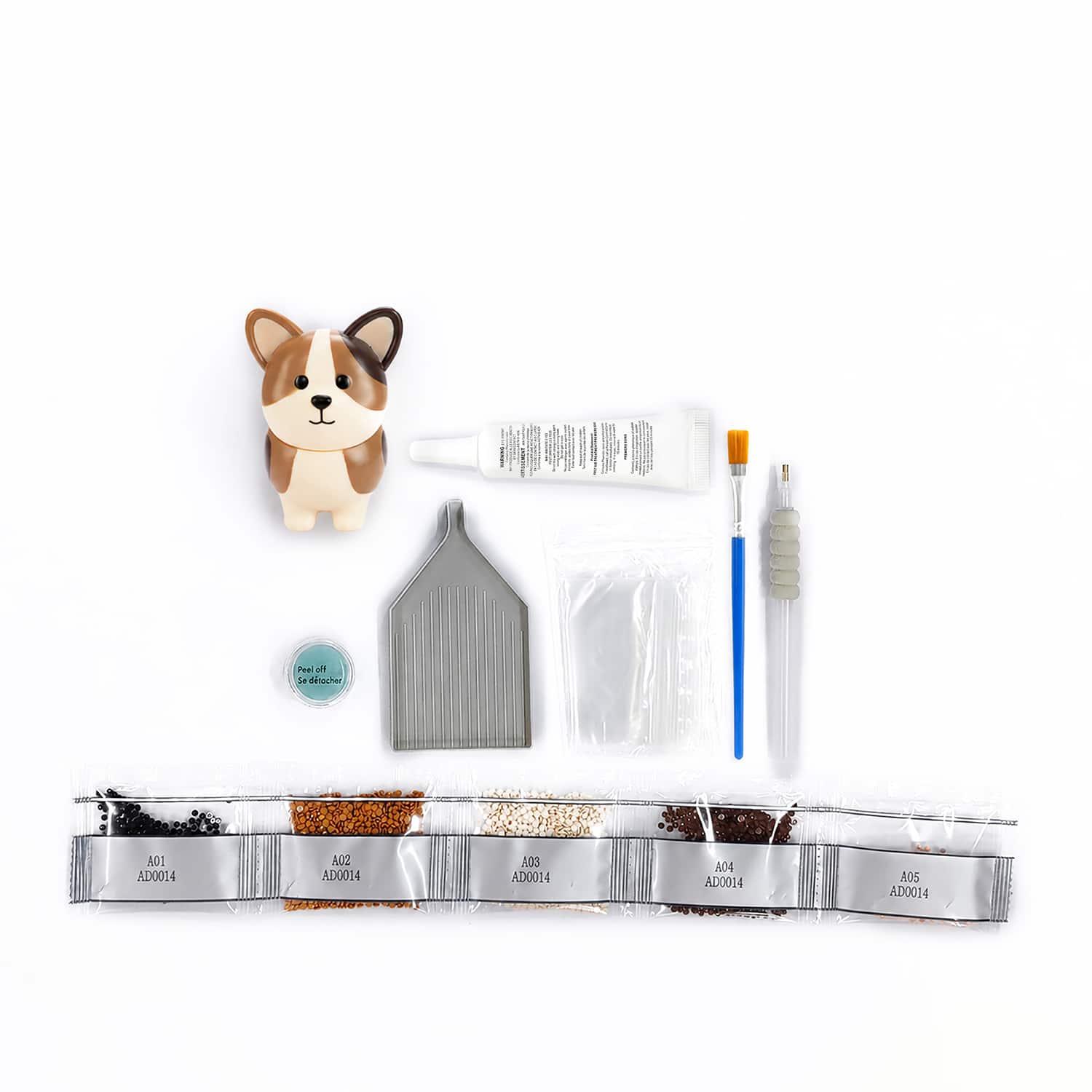 3.25" Dog Mystery Diamond Art Kit by Make Market®