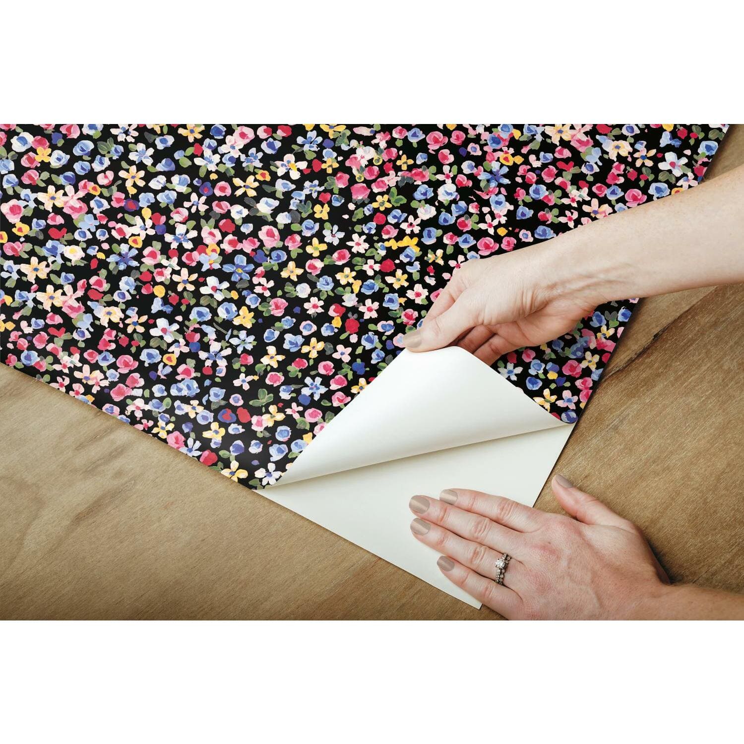RoomMates Petite Floral Peel & Stick Wallpaper
