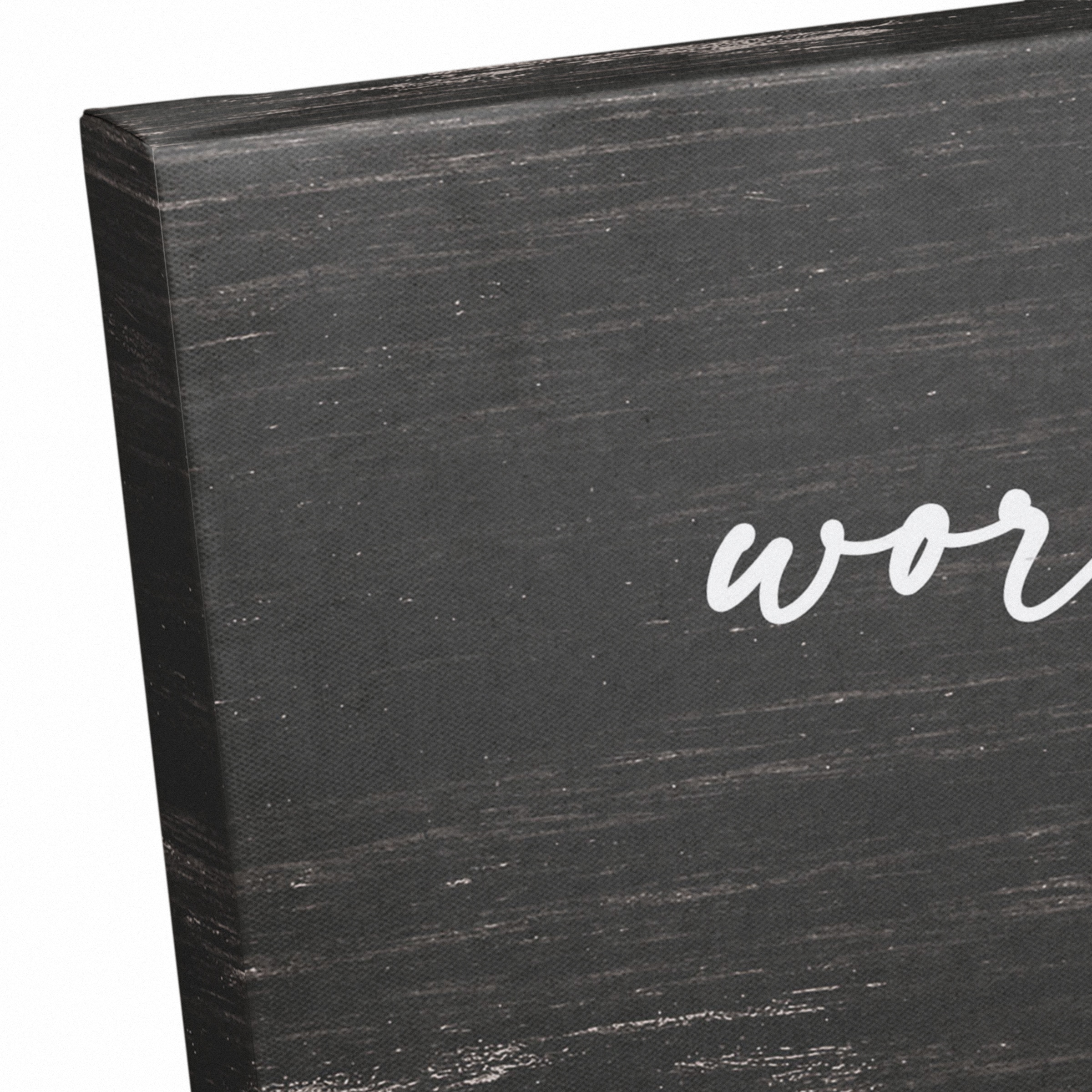 Work Hard and Be Nice to People Canvas Wall Art