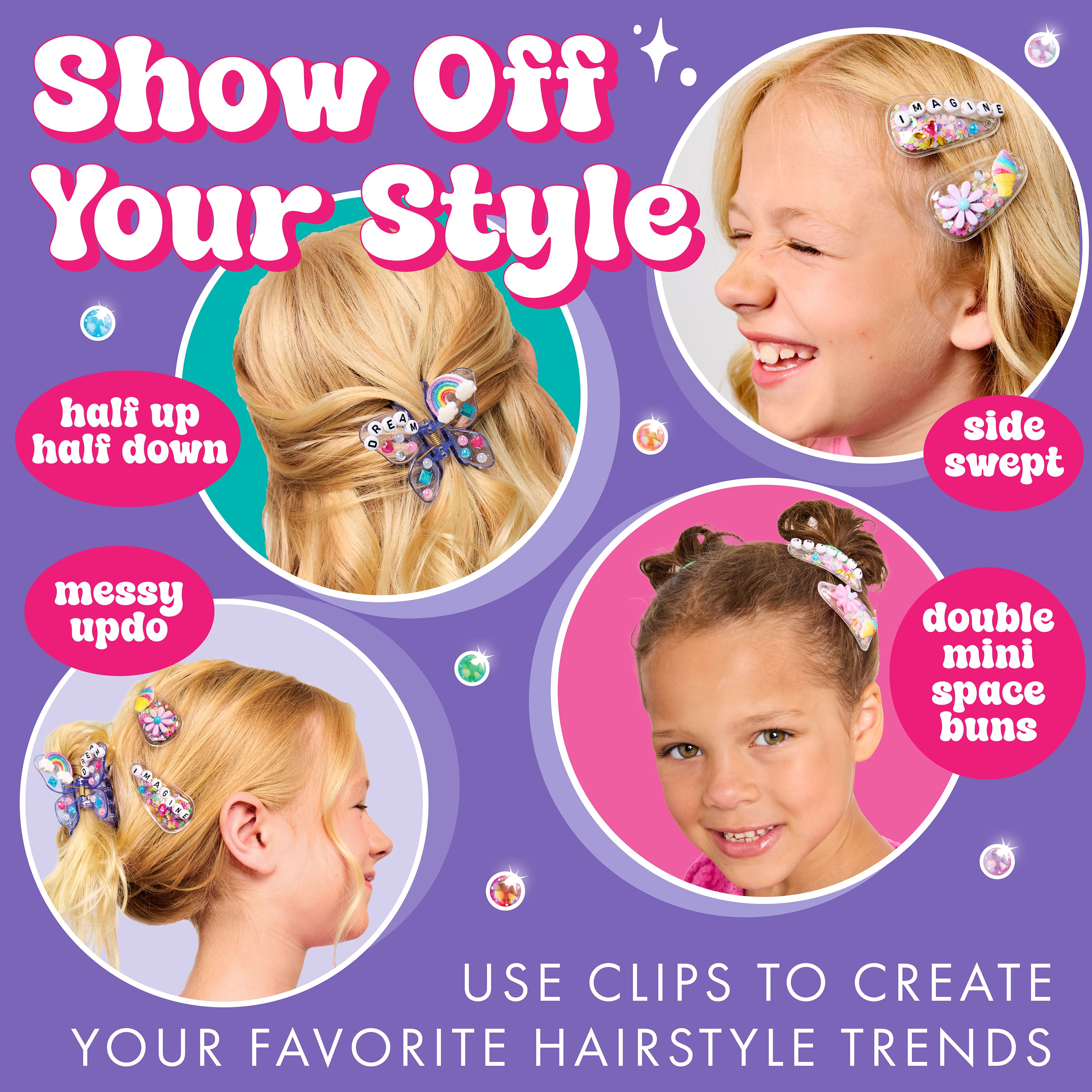 Creativity for Kids® Chic Boutique DIY Hair Clips