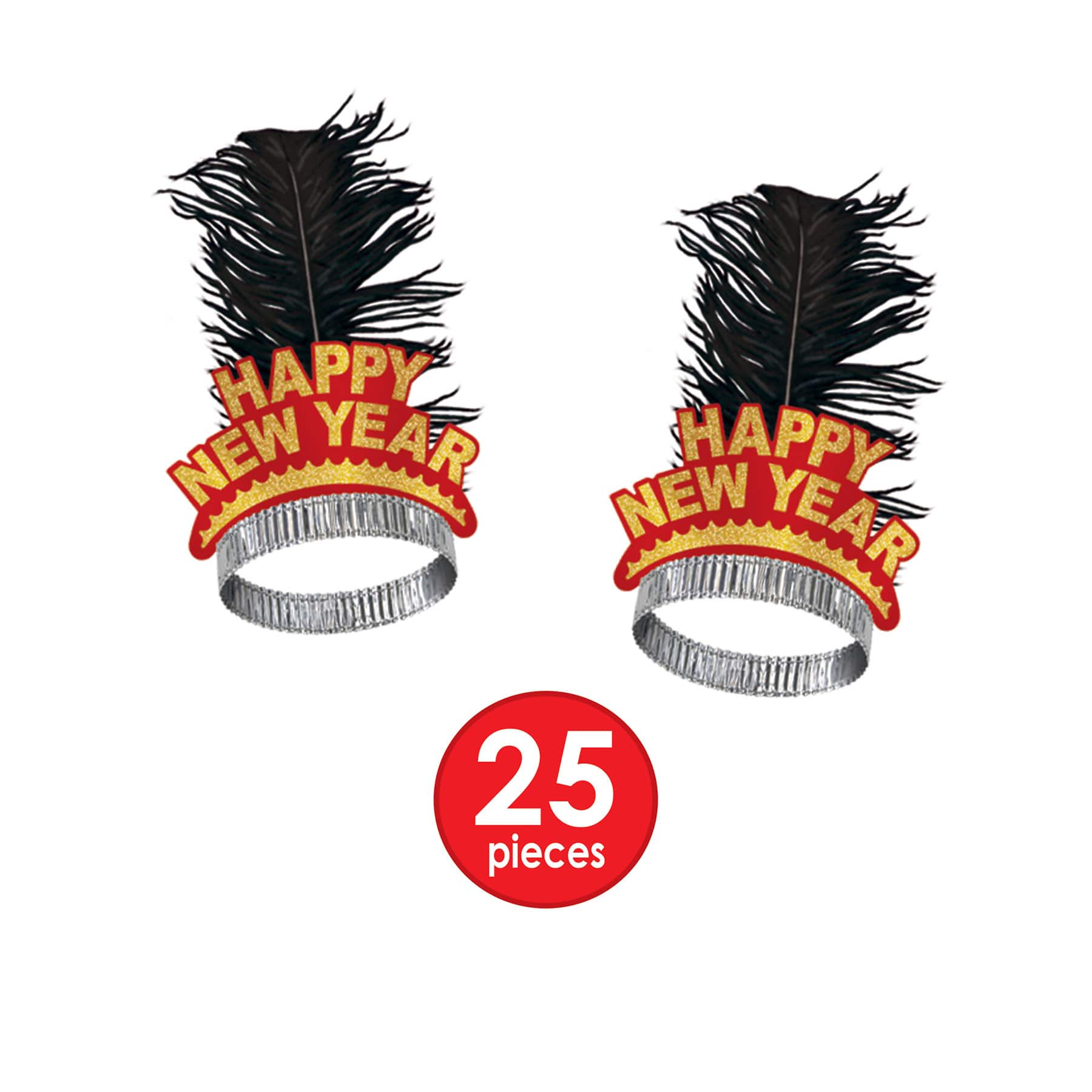 Beistle Black & Red New Year Onyx Party Favor Kit for 50