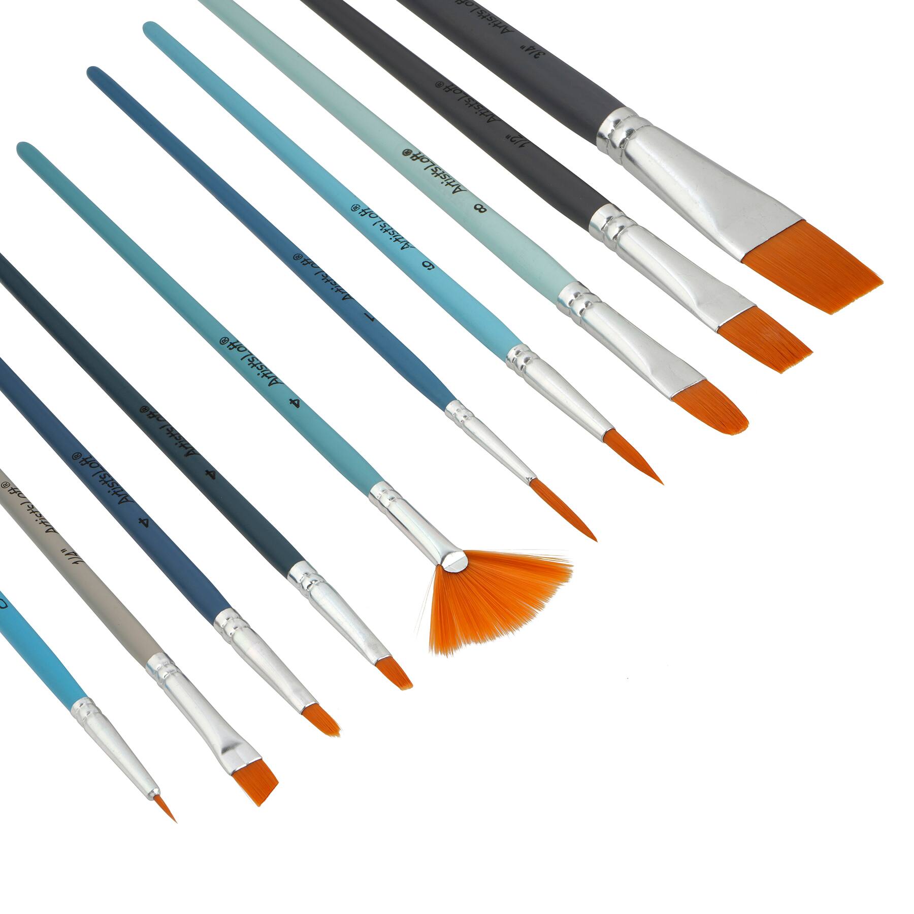 6 Pack: Taklon 100 Piece Mixed Media Brush Set by Artist's Loft®
