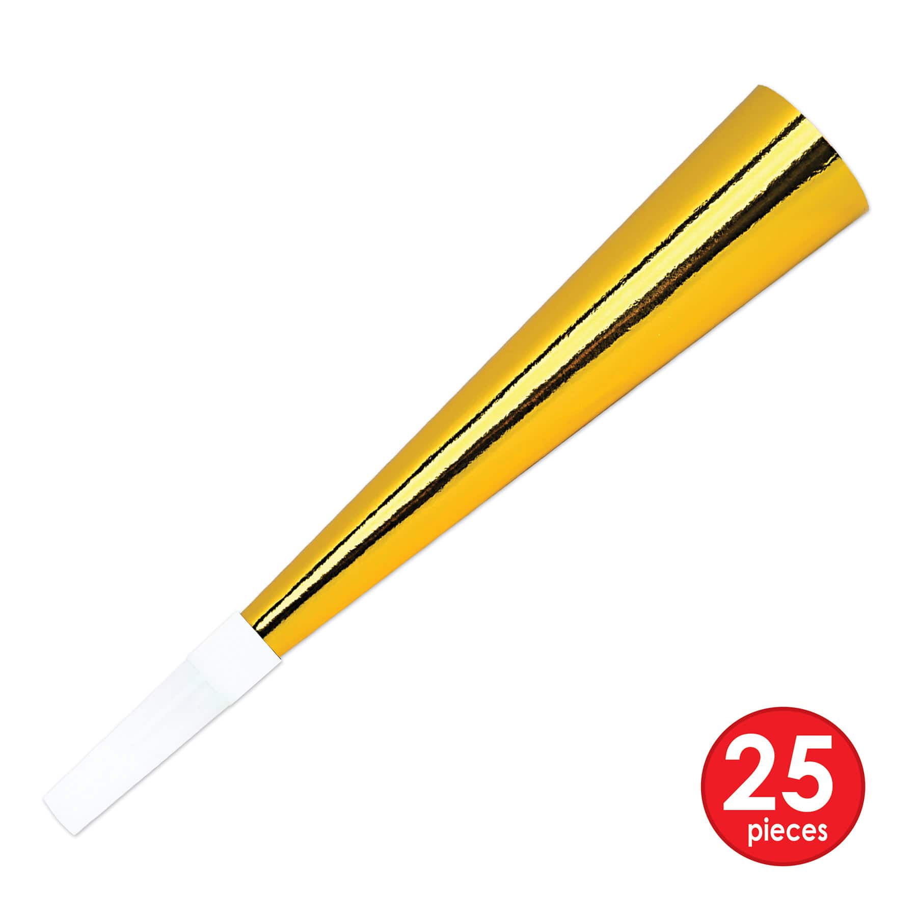 Beistle Black & Gold New Year Legacy Party Favor Kit for 25