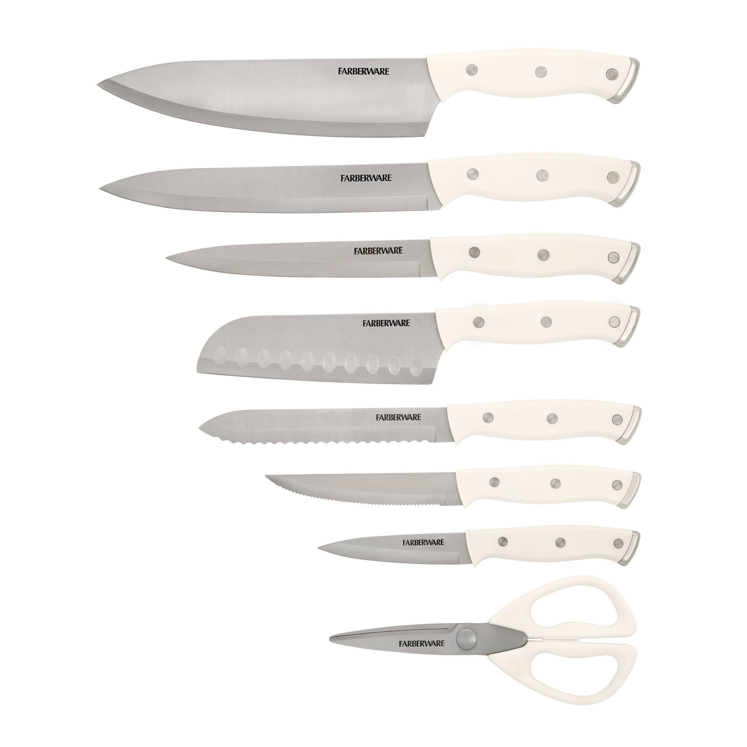 Farberware EdgeKeeper White 14-Piece Cutlery Set