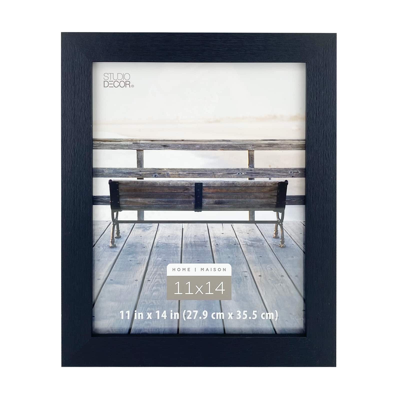 Home Distressed Black Frame by Studio Décor®