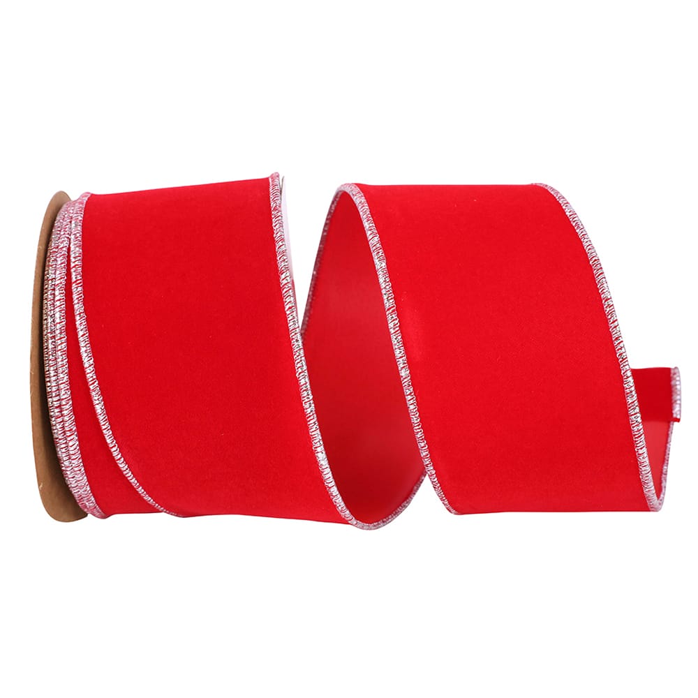 Reliant 2.5" x 10yd. Velvet Duro Domestic Wired Ribbon