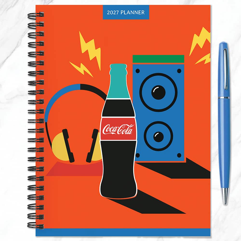2027 Coca-Cola Medium Weekly Monthly Planner