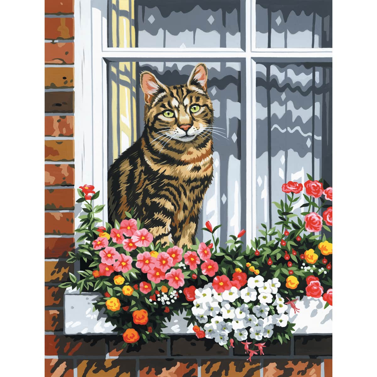 Royal & Langnickel® Painting by Numbers™ Artist Canvas Series Cat in the Window Kit