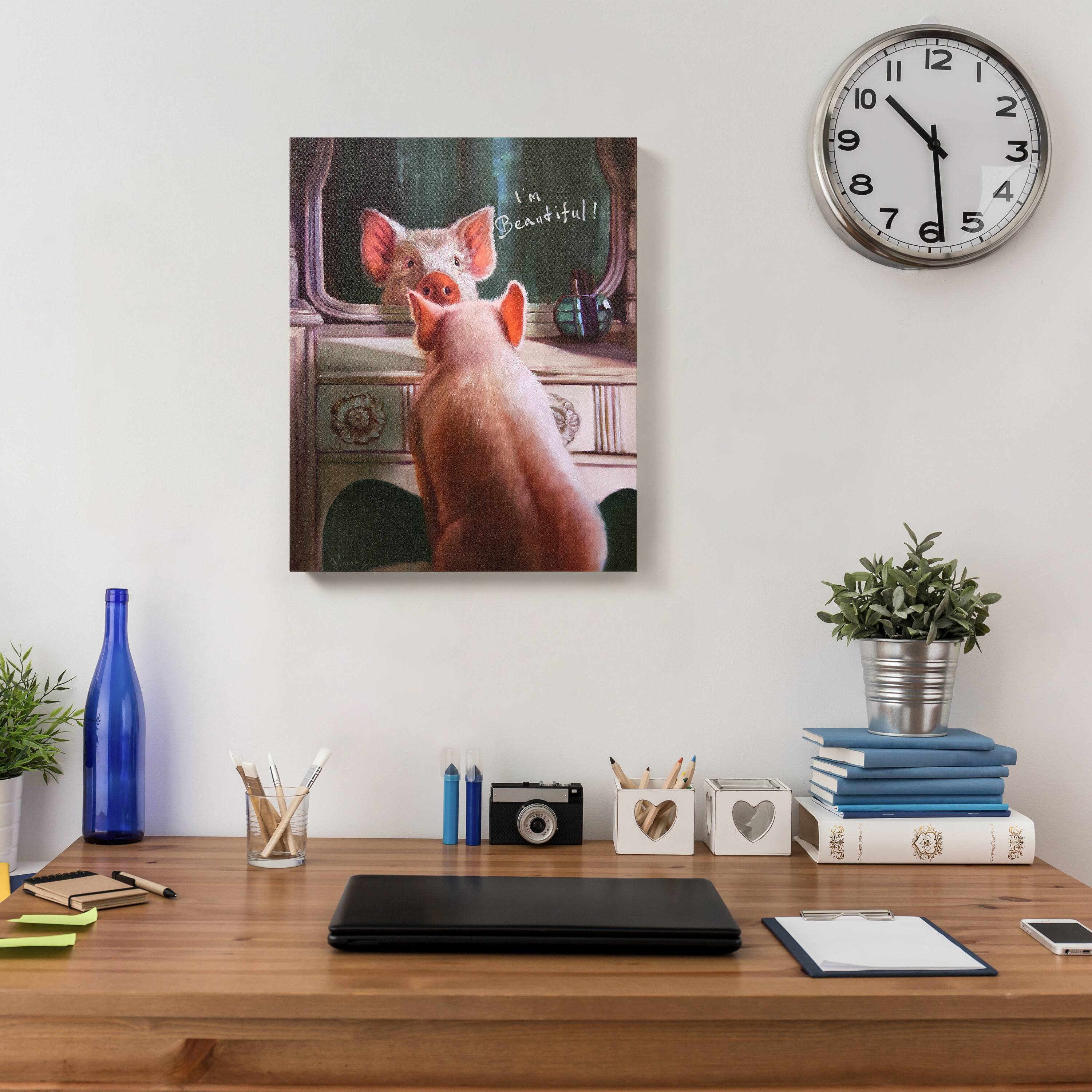 Empire Art Direct 20" x 16" Affirmation III Graphic Art Print on Gallery Wrapped Canvas Wall Art