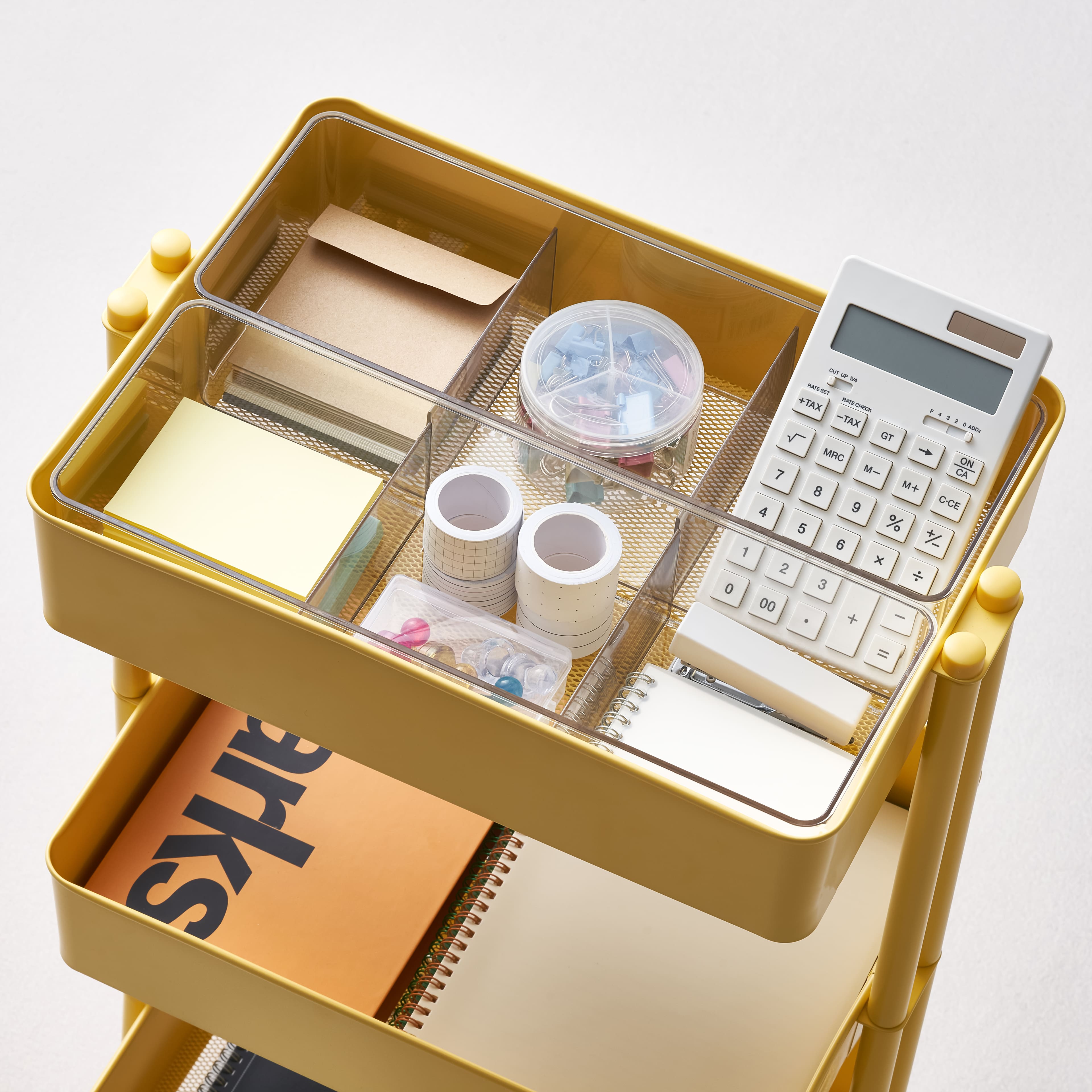 18 Pack: 3-Slot Storage Organizer Bin by Simply Tidy™