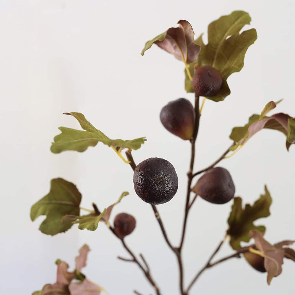 Prestige Botanicals 37" Faux Fig Fruit Branch Stem