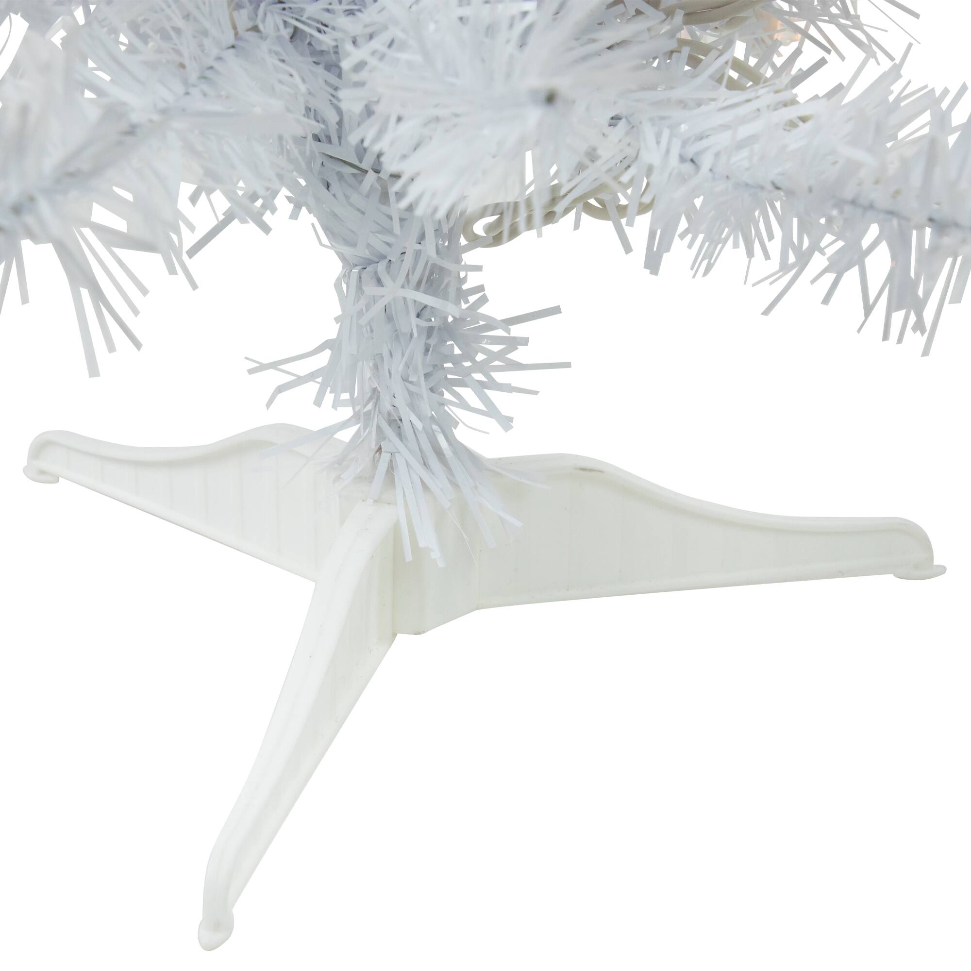 2ft. Pre-Lit Woodbury White Pine Artificial Christmas Tree, Clear Lights