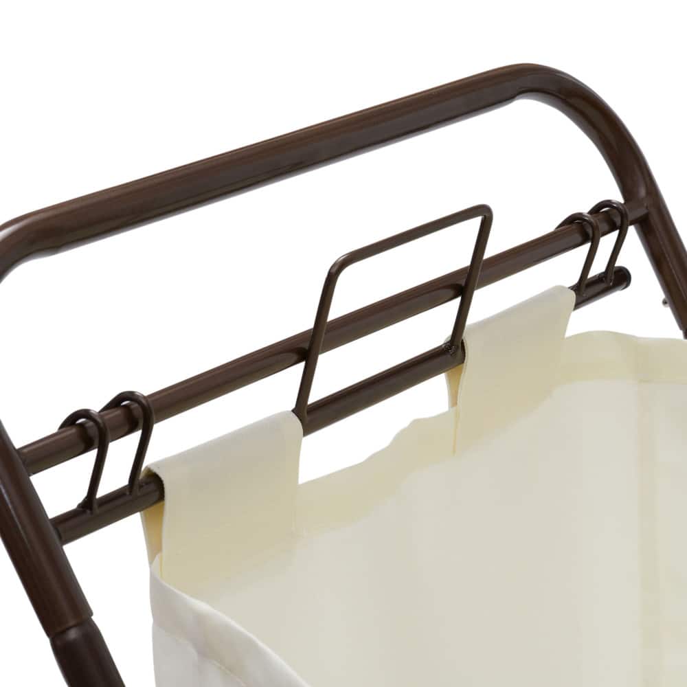 Household Essentials Rolling Laundry Hamper