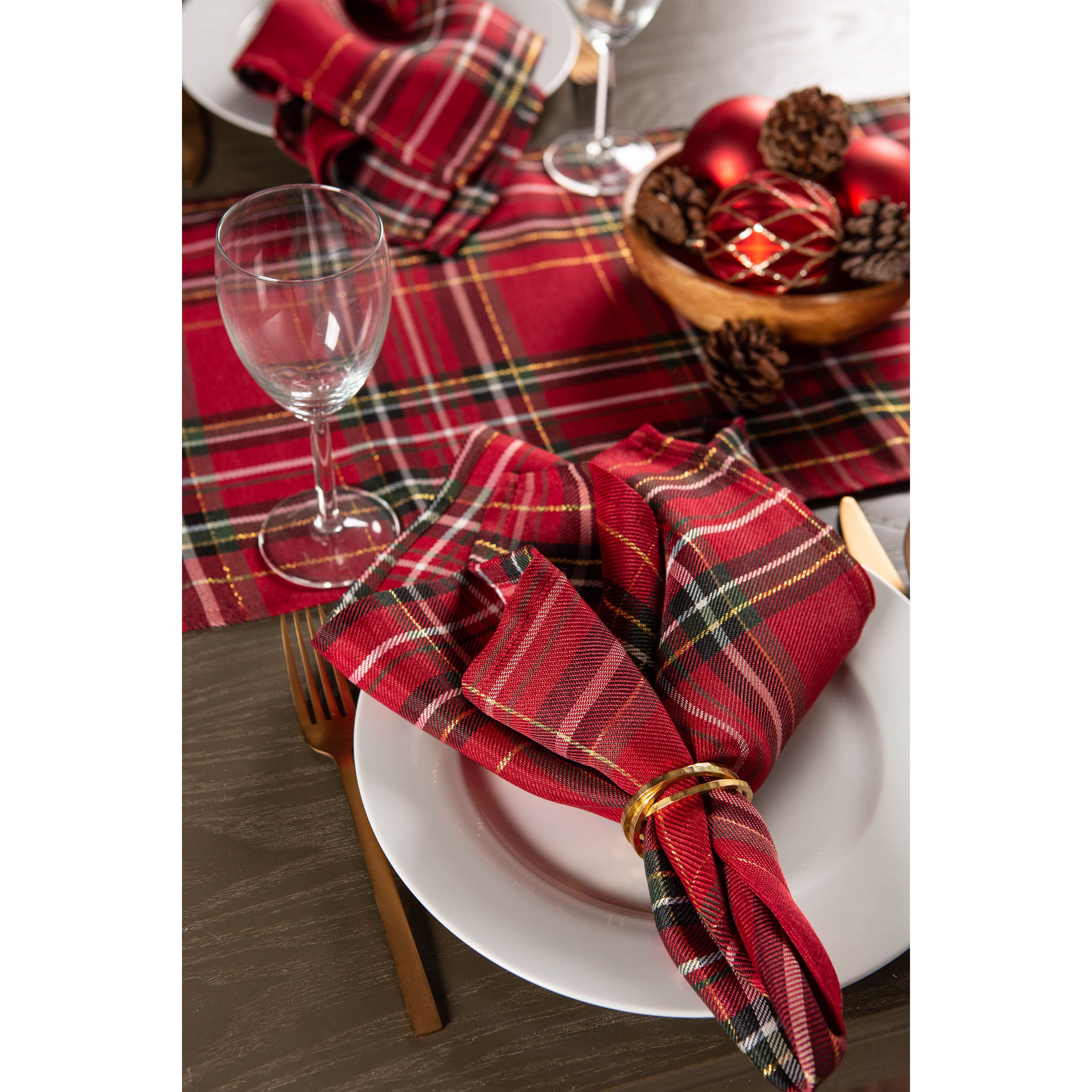DII® Gold Intertwined Napkin Rings, 6ct.