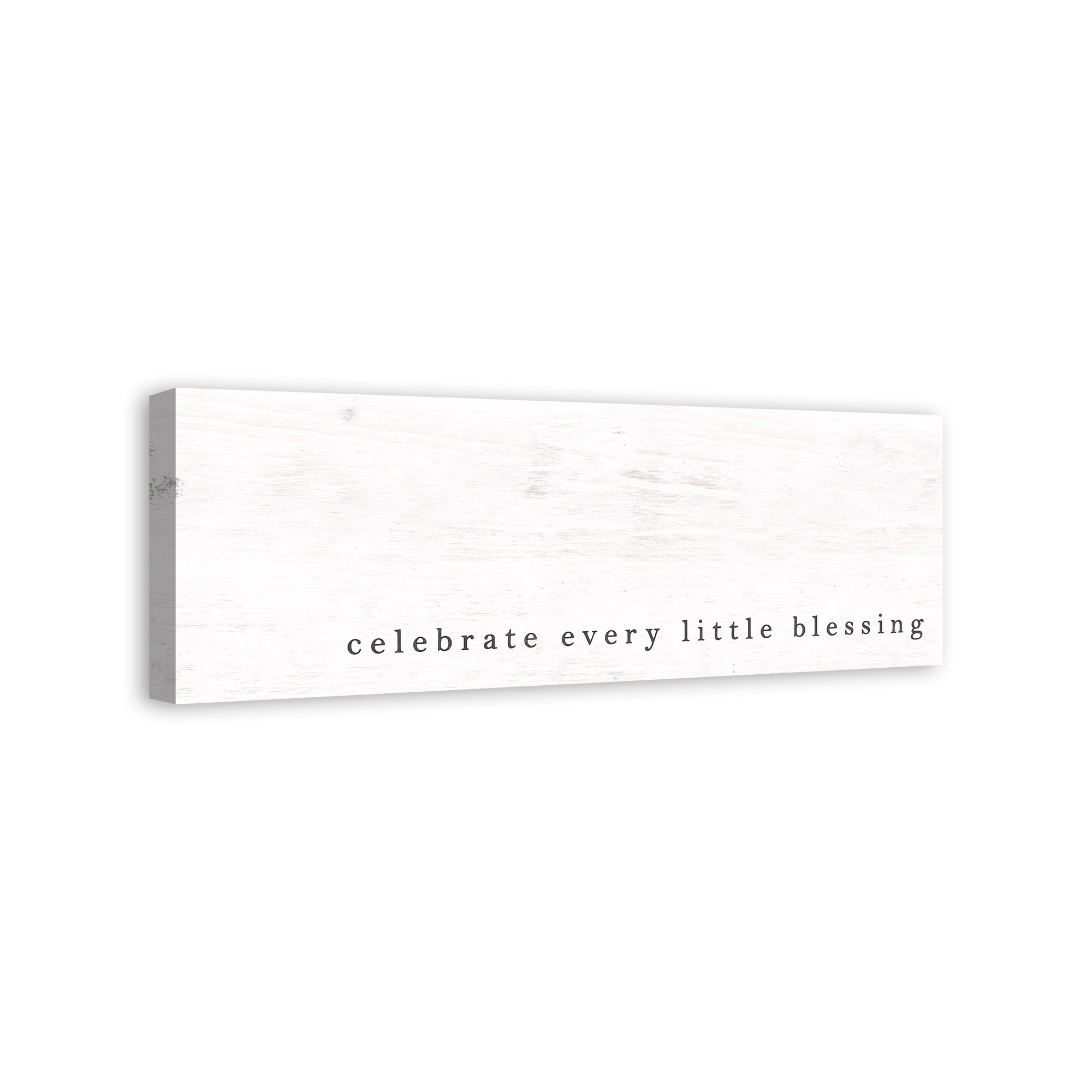 Celebrate Blessings 36" x 12" Canvas Wall Art