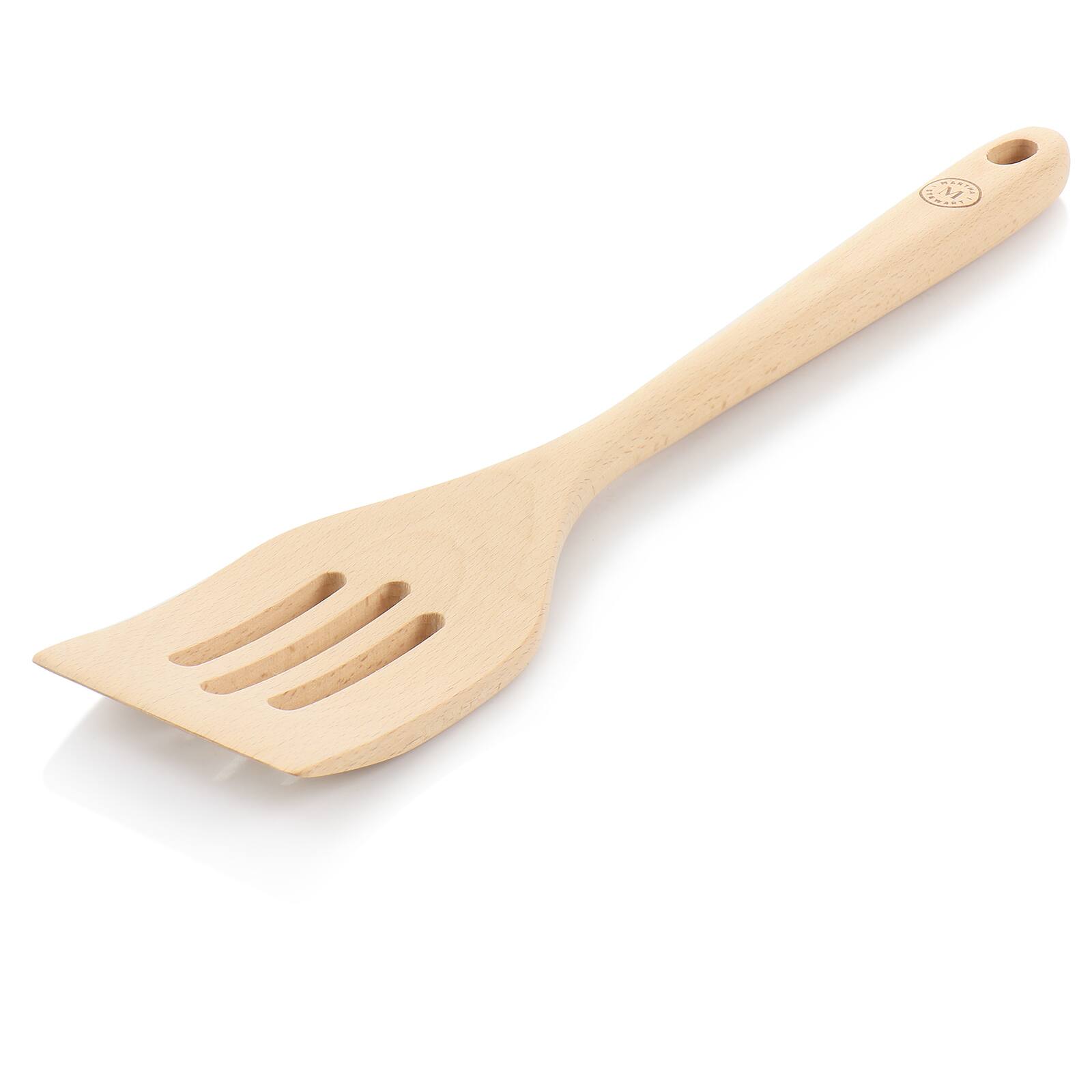 Martha Stewart 14'' Beech Wood Slotted Turner