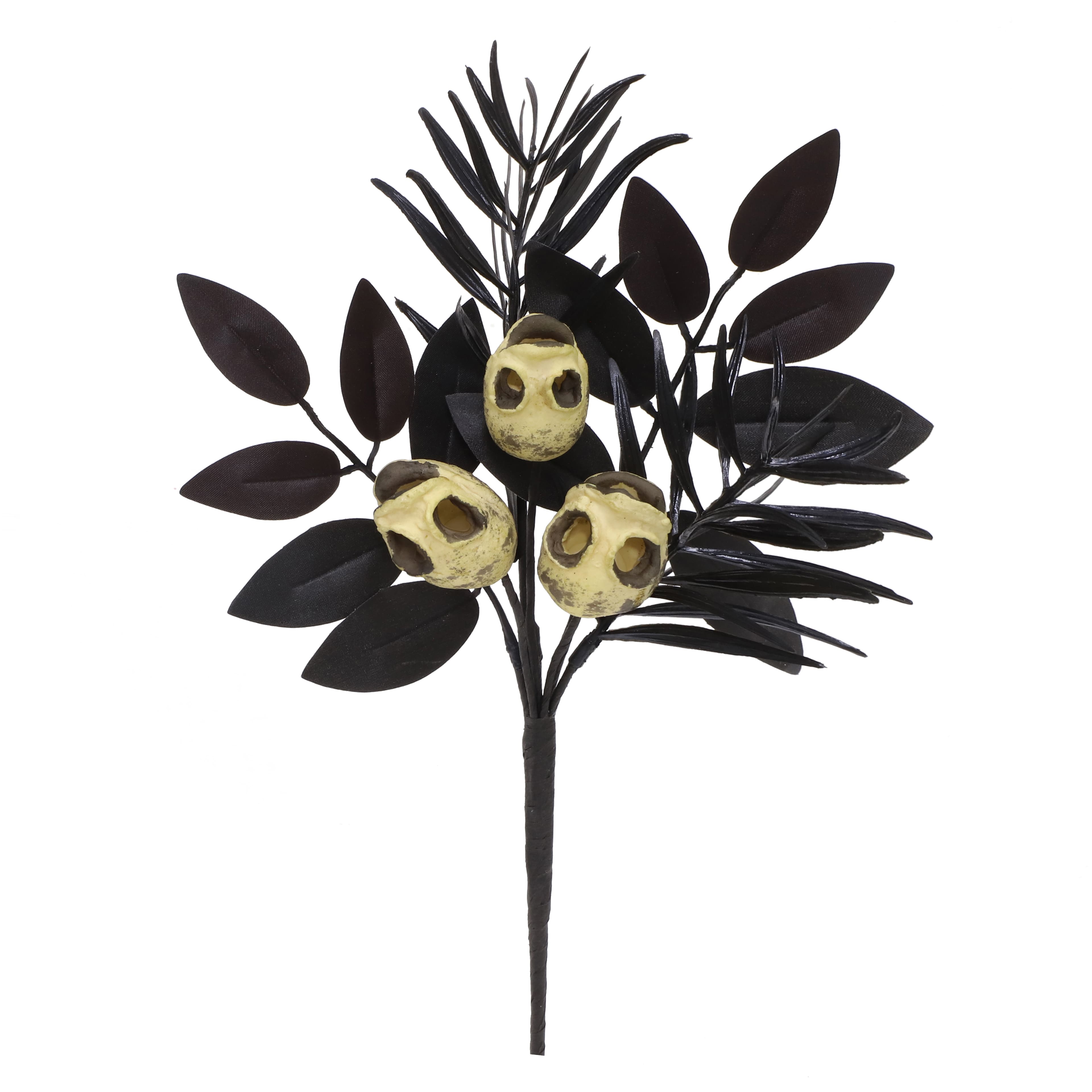 11" Black Eucalyptus with Skull pick by Ashland®