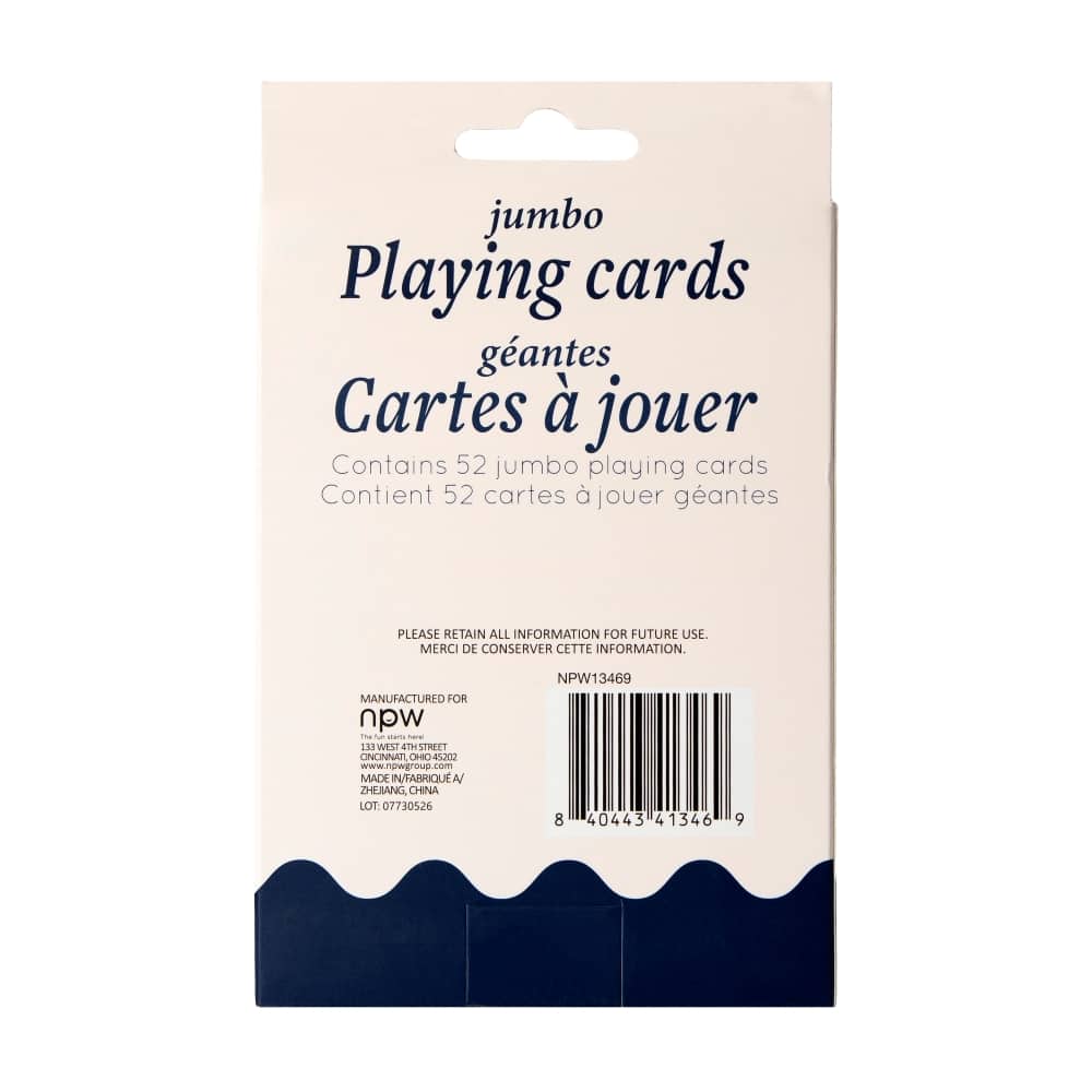 Jumbo Playing Cards
