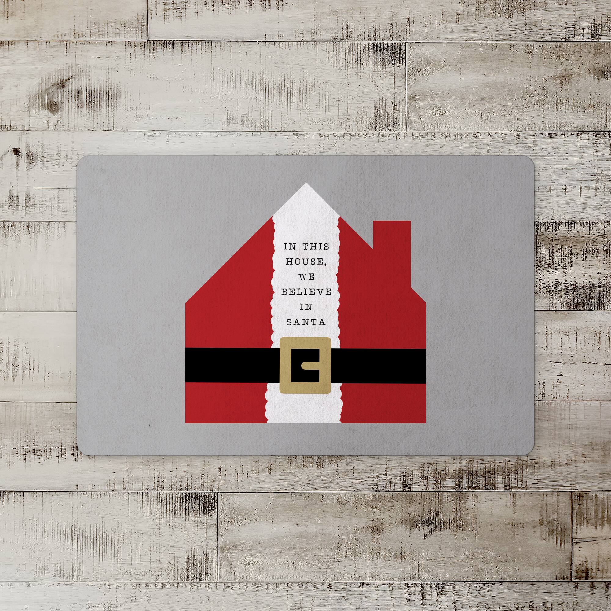 This House Believes 27x18 Floor Mat